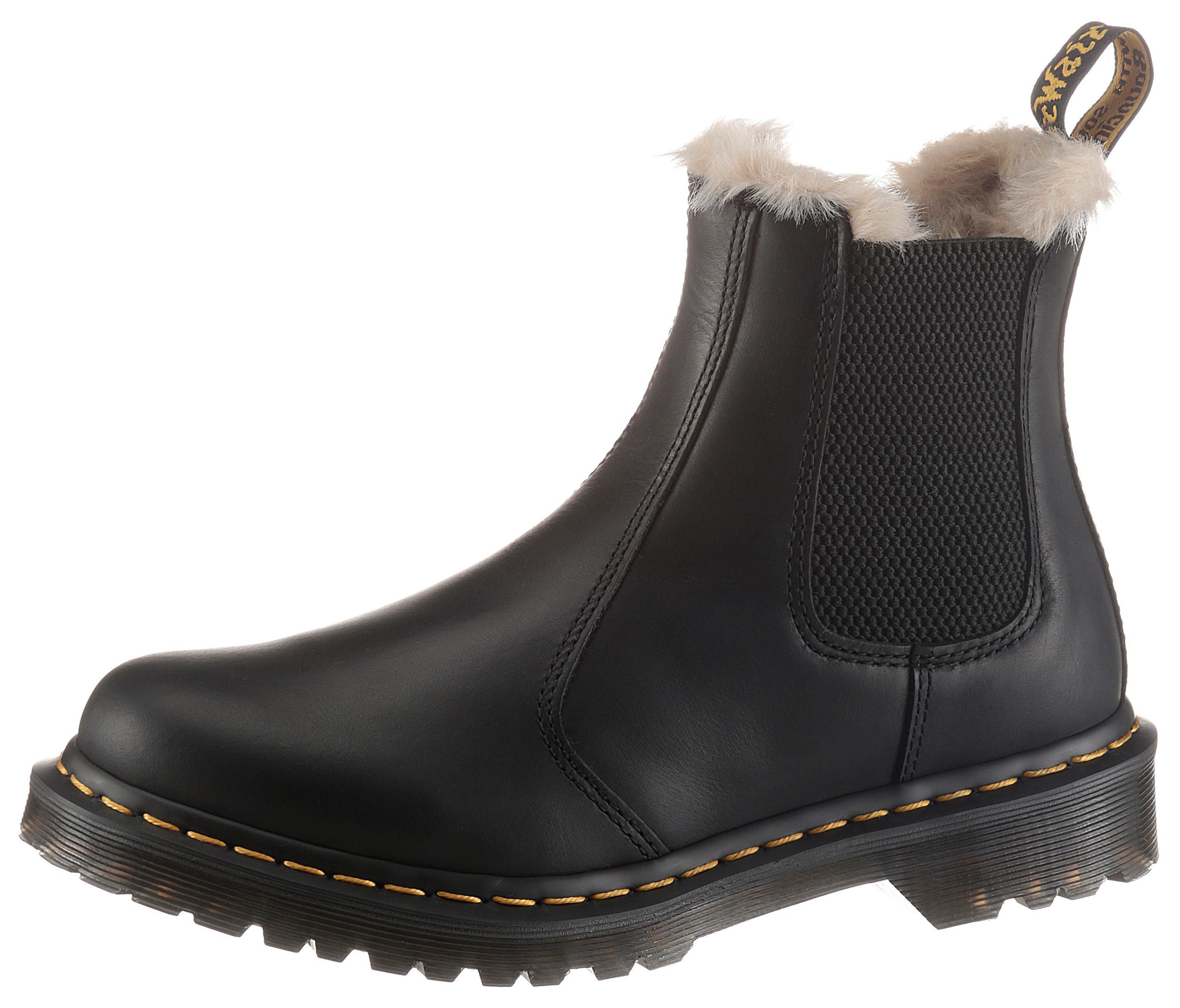 DR. MARTENS Leonore Chelseaboots Chunky Черевики, Plateau Schuh, Черевики mit Warmfutter