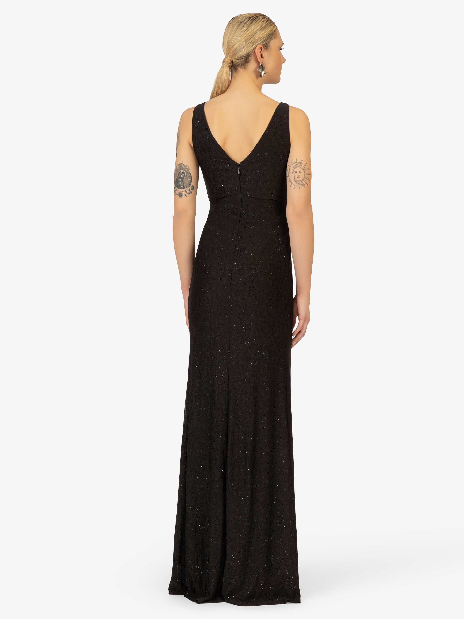 Kraimod Abendkleid aus hochwertigem Polyester Material und geriffelt auf dem Taillenband