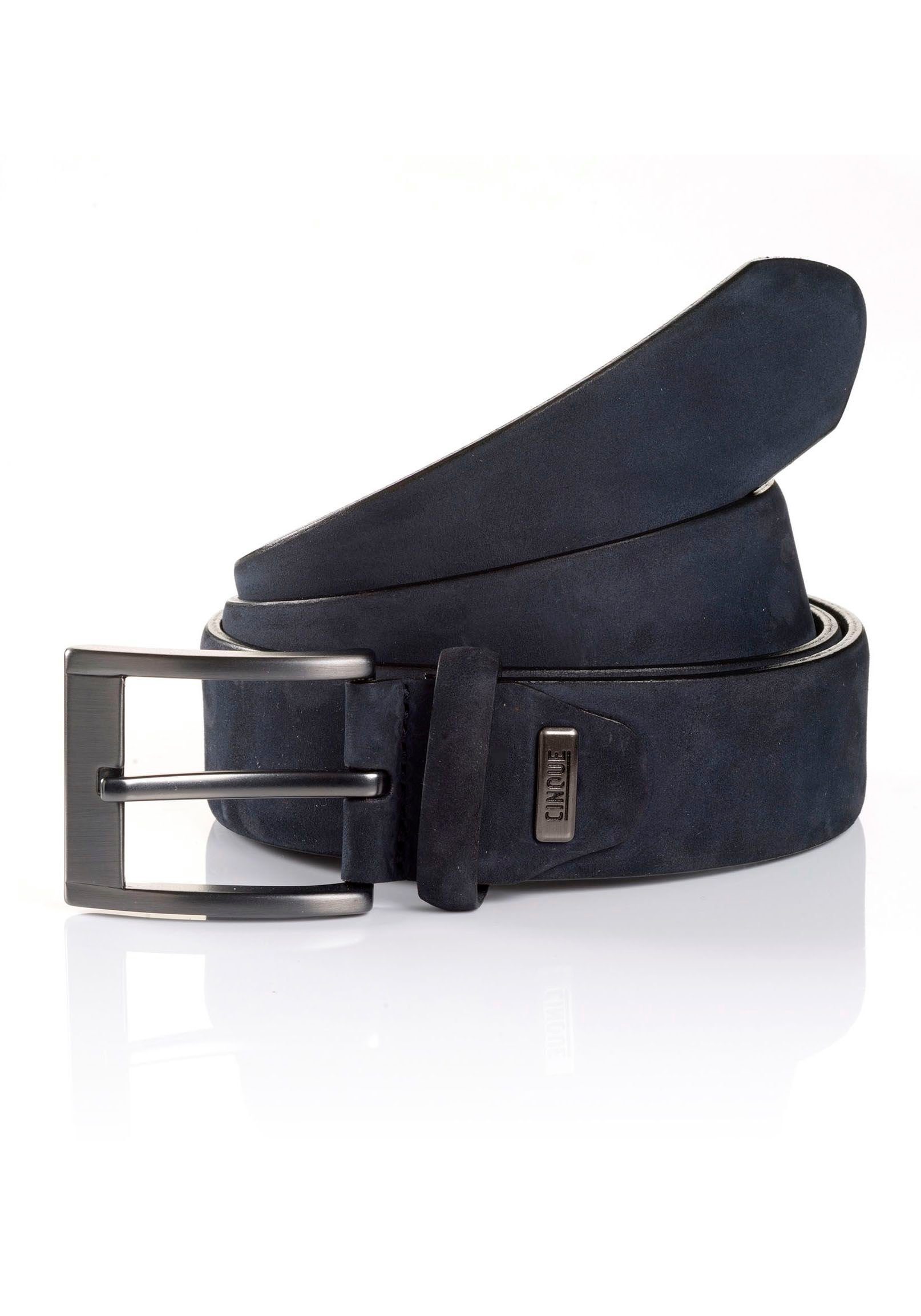 Cinque Ledergürtel TORTOLI Veloursleder-Optik günstig online kaufen