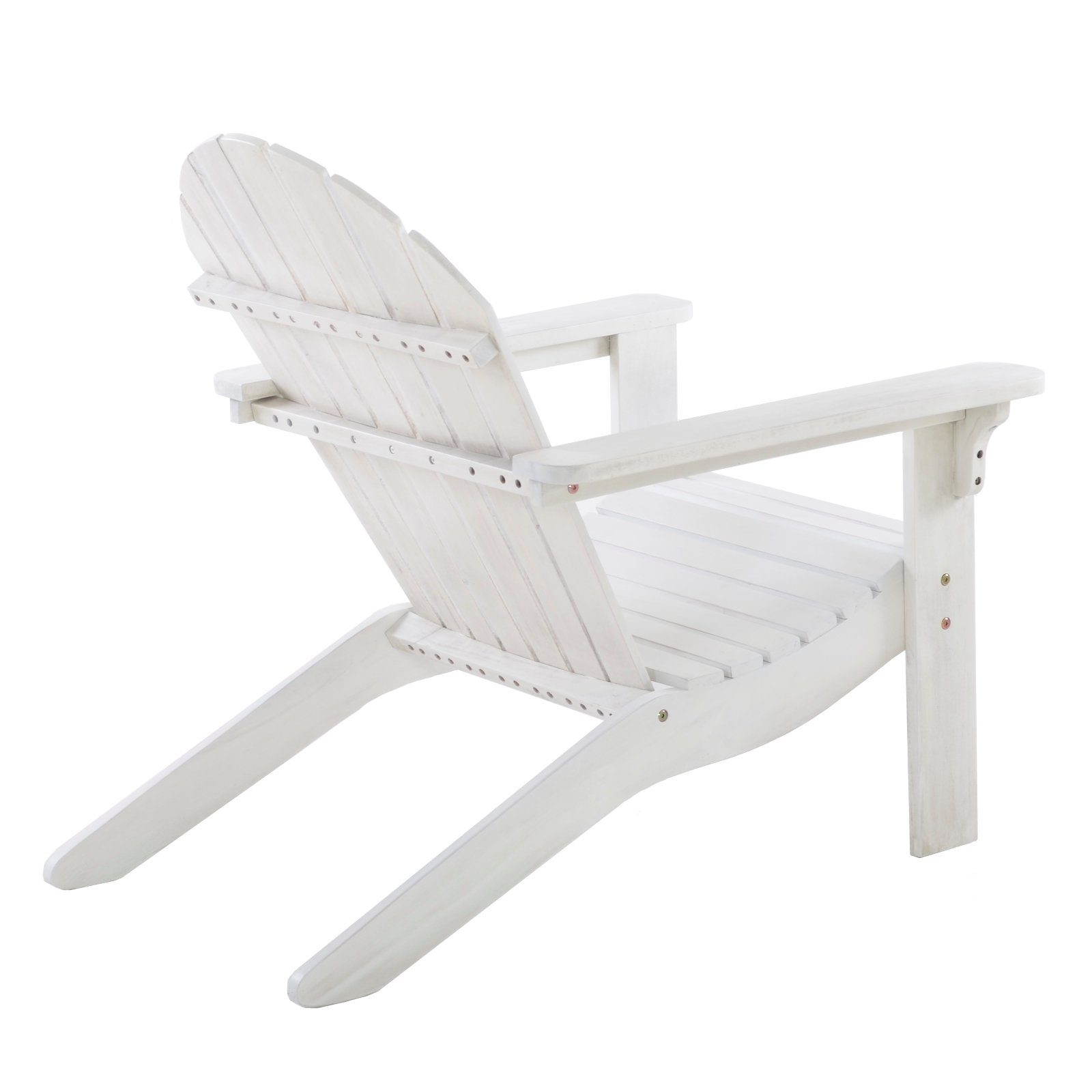 belastbar bis Adirondack Canadian Alsterstuhl, 120 Raburg ADRIA, Hamburger Premium XXL WEIß kg / Design-Gartenstuhl, Hartholz, Light, Gartensessel Akazie Deck-Chair