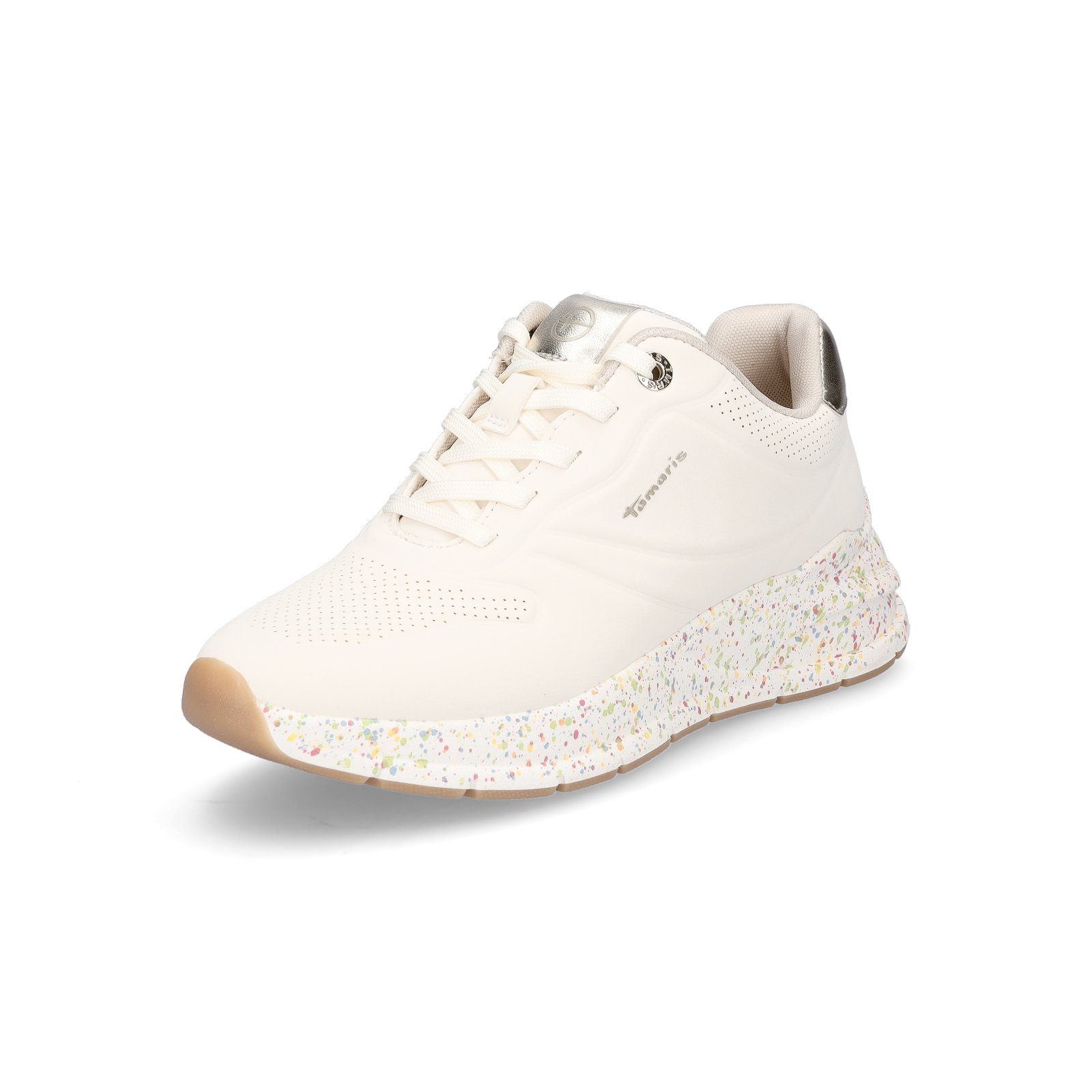 Tamaris Tamaris Damen Sneaker beige gold günstig online kaufen