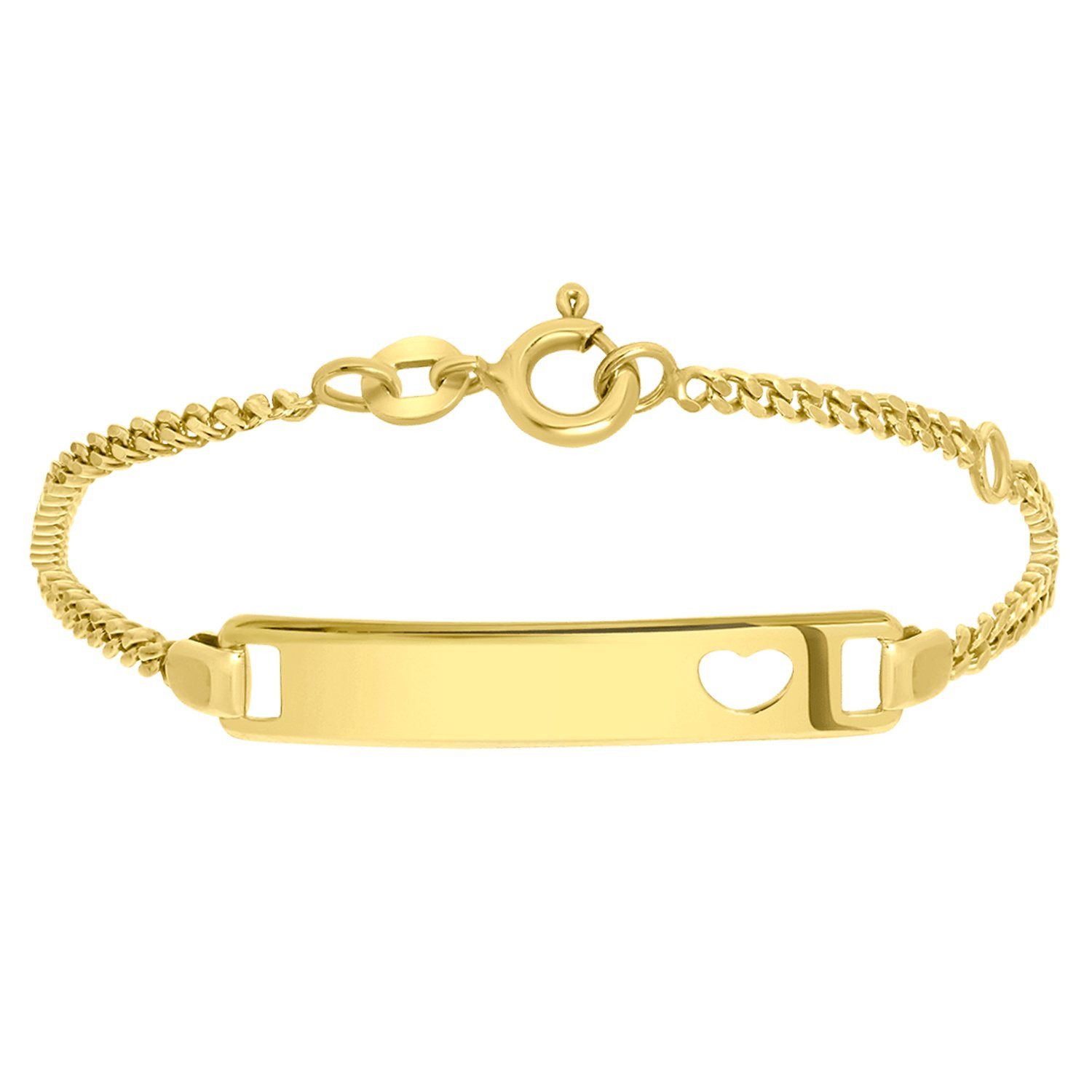 LUCARDI Armband mit Gravur Armband - 925 Silber - Gold - Kinder