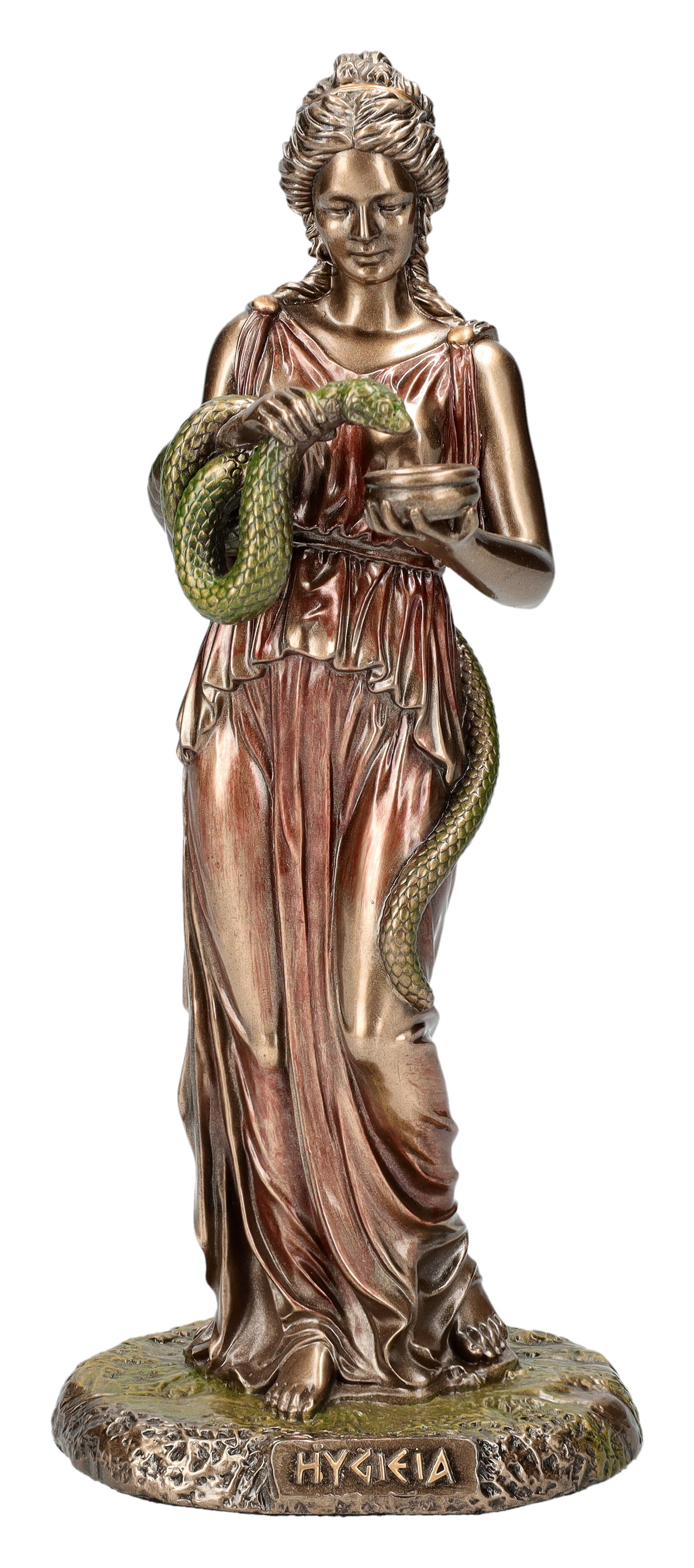 Dekofigur Hygieia Figur – Göttin Statue Antike Skulptur Veronese 15.5 cm Deko