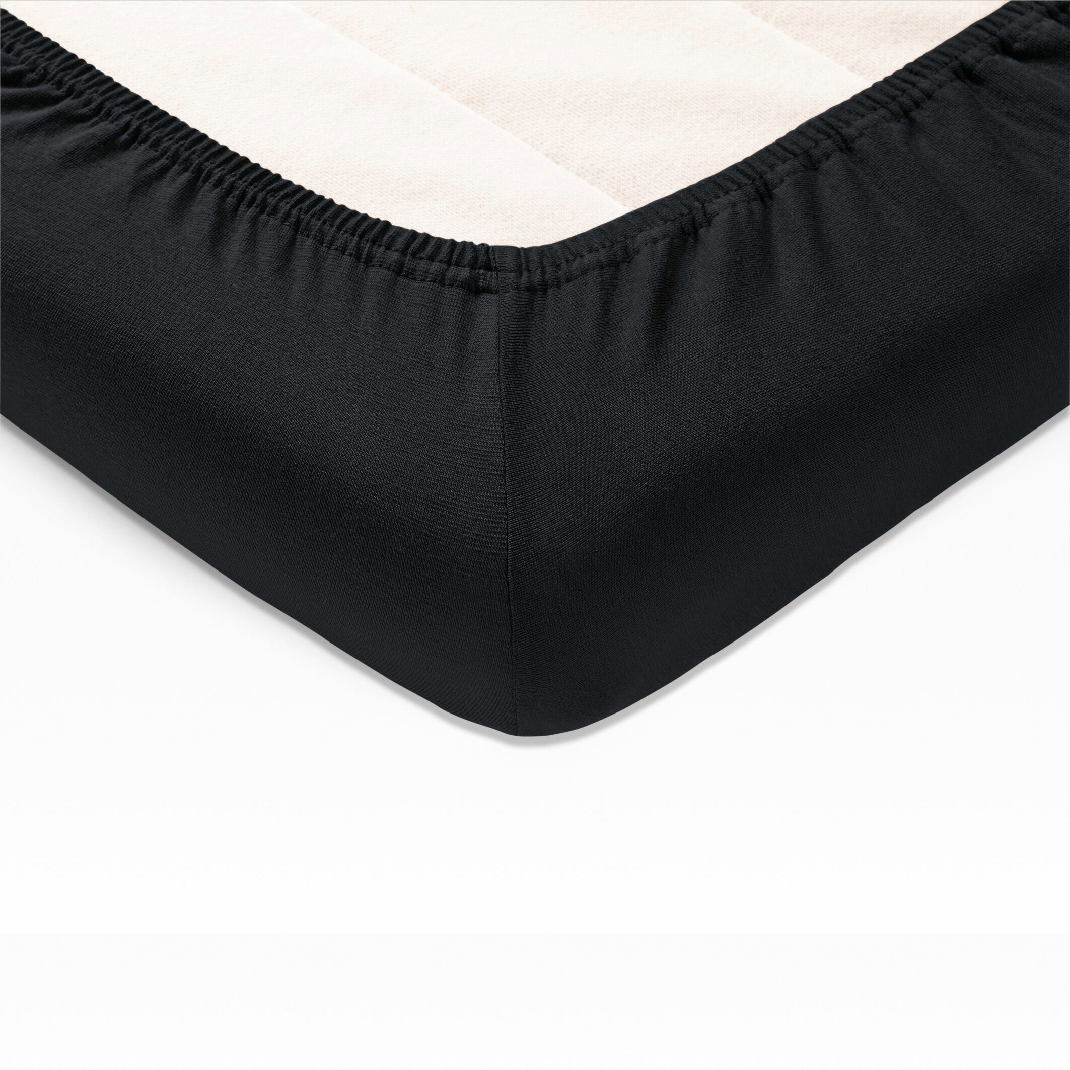 JOOP! Spannbettlaken JOOP! LIVING - UNI Topper, Textil, (1 Stück)