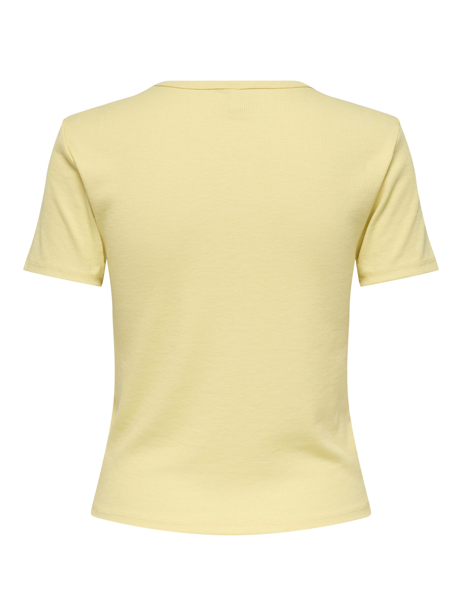 ONLY Kurzarmshirt ONLDANIELLA S/S RIB TOP CS JRS