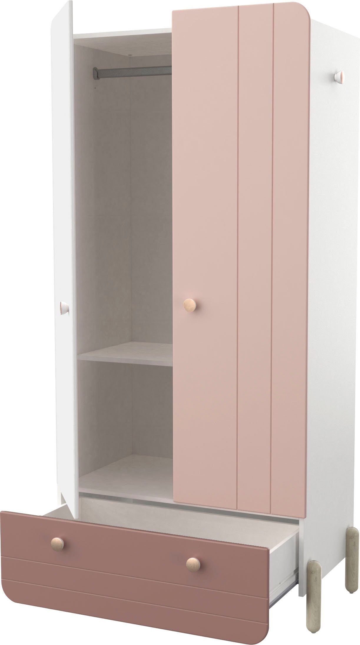 Demeyere GROUP Kleiderschrank Jade mit großzügigen Stauraum und praktische Funktionen – Bild 5 von 5