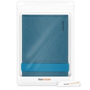 kwmobile E-Reader-Hülle Hülle für Kobo Clara HD, Schlaufe Ständer - e-Reader Schutzhülle - Flip Cover Case