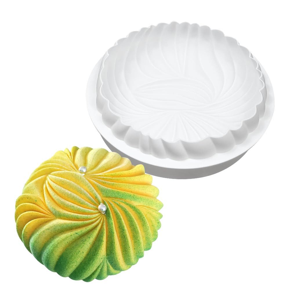 Silikonform Silikonbackform zum Backen, 3D Silikonformen für Kuchen, Mousse