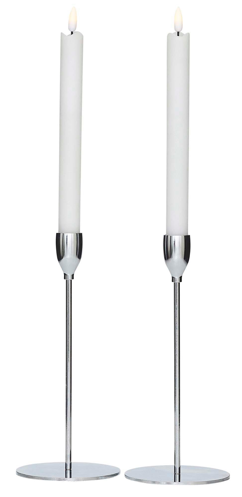 LED-Kerze Batterie Kerzen Ständer flackernd Pusten zum Ein-/Ausschalten