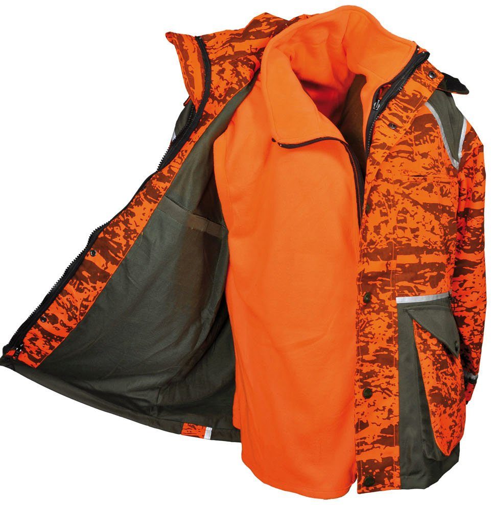 Hubertus® Hunting Winterjacke Hundeführer-Durchgehjacke Drückjagdjacke Treibjagdjacke Oefele Jagd