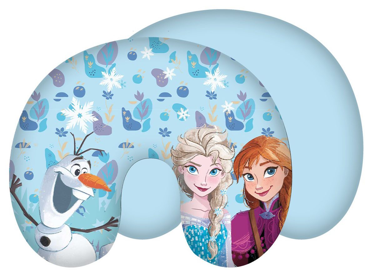 Disney Reisekissen Disney Frozen Reisekissen, Nackenkissen, Anna, Elsa und Olaf mit Schne