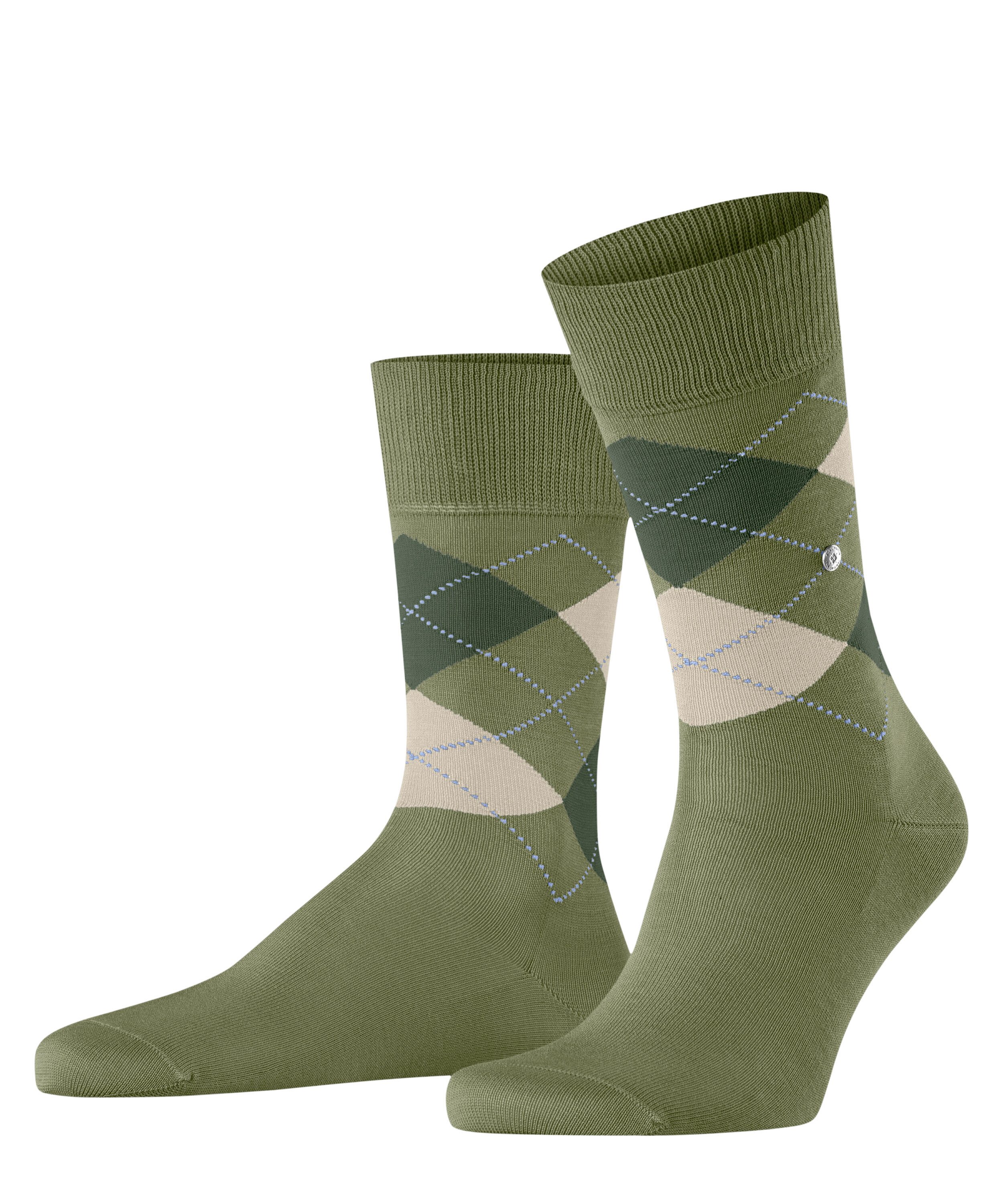 Burlington Socken Manchester Socken (1-Paar) mit elegant schimmernder Baumwolle