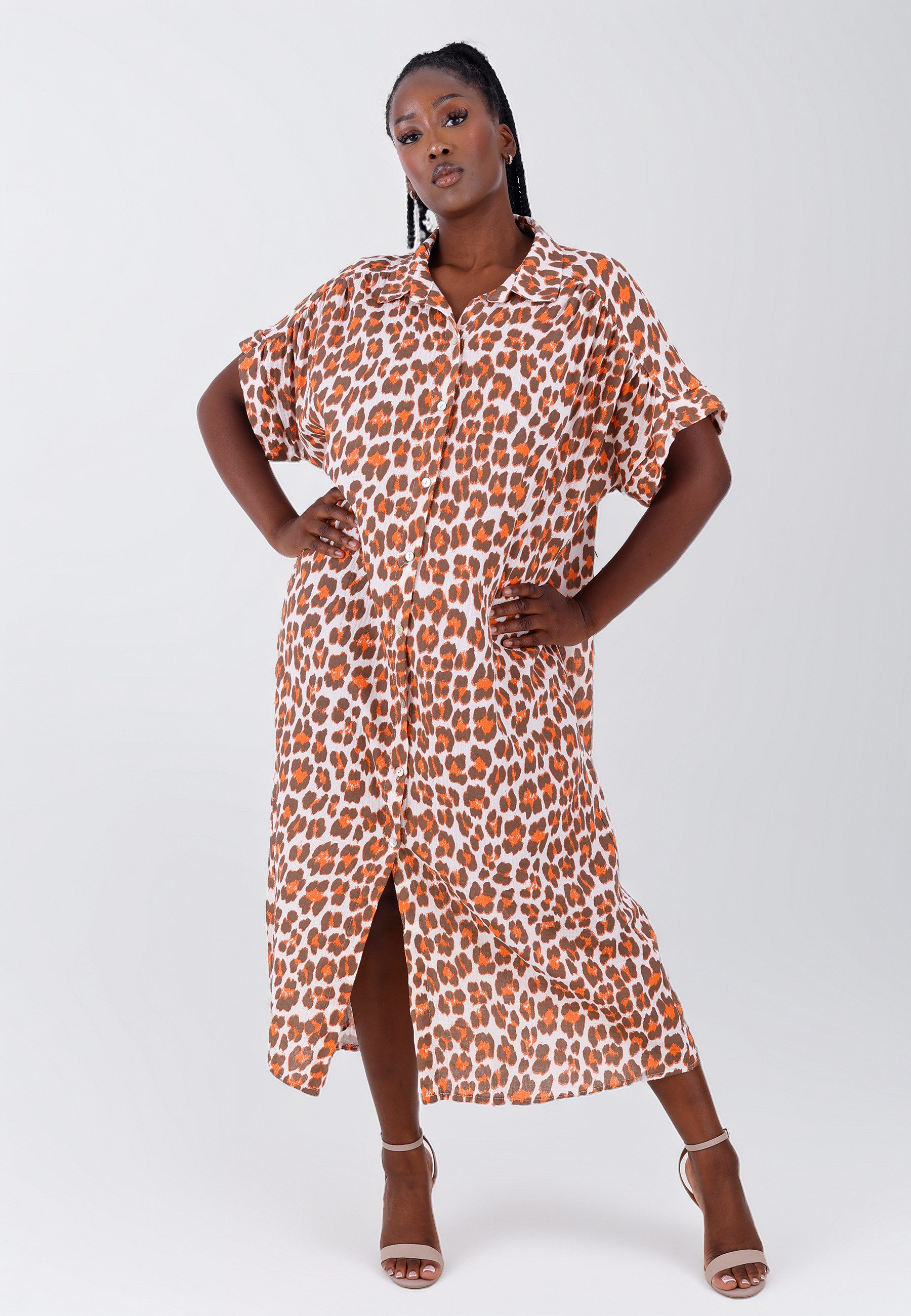 YC Fashion & Style Hemdblusenkleid Oversized günstig online kaufen