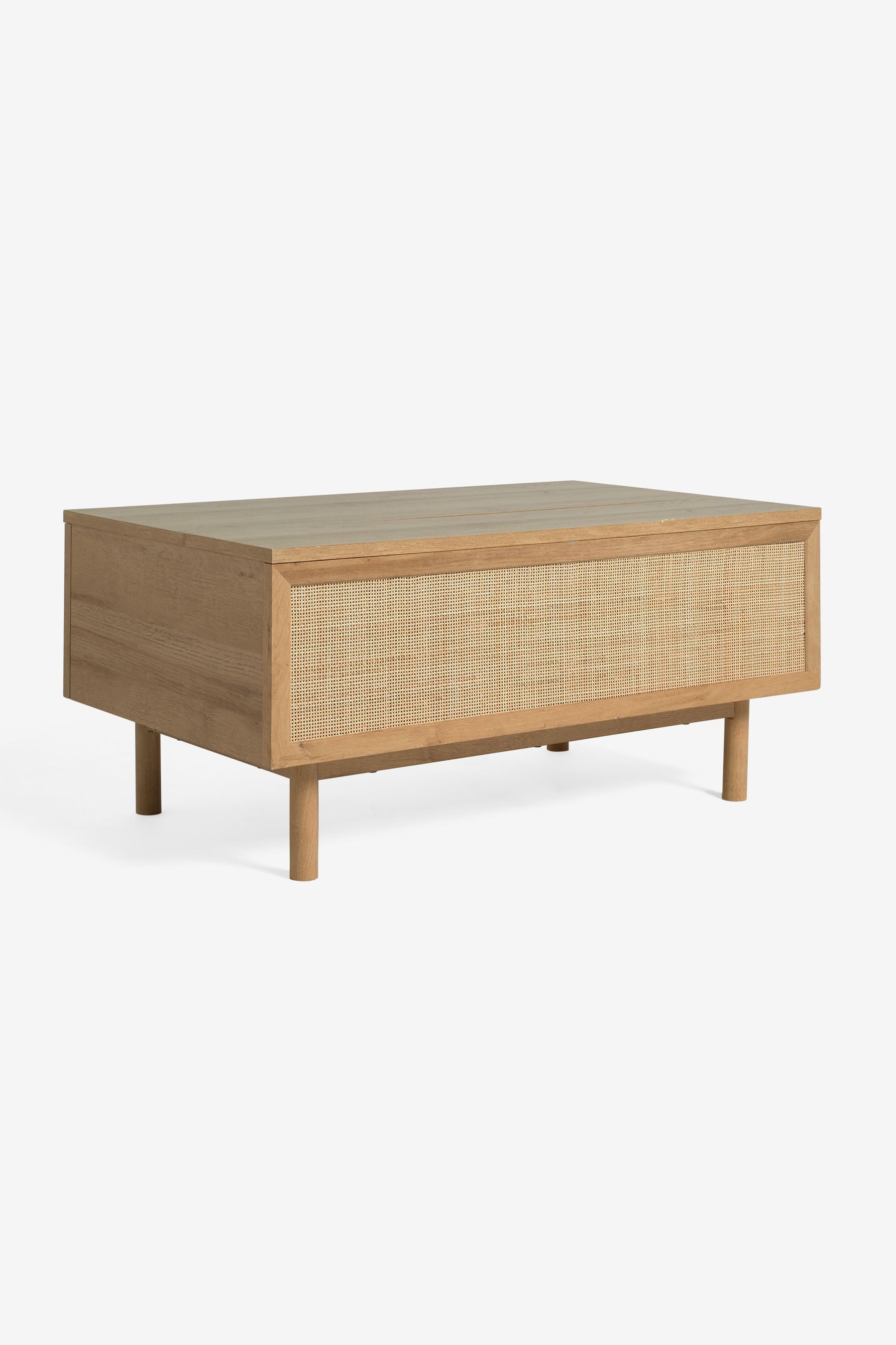 MADE Couchtisch MADE.COM Pavia Couchtisch/Schreibtisch aus Rattan (1-St)
