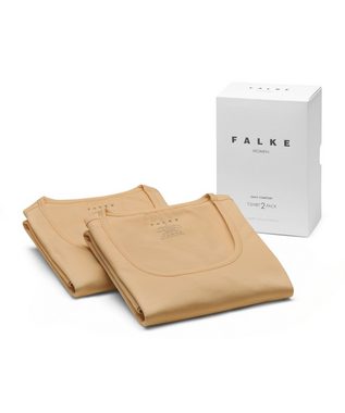 FALKE Unterziehshirt »2-Pack« (2-St) Softe Baumwolle mit Elasthan