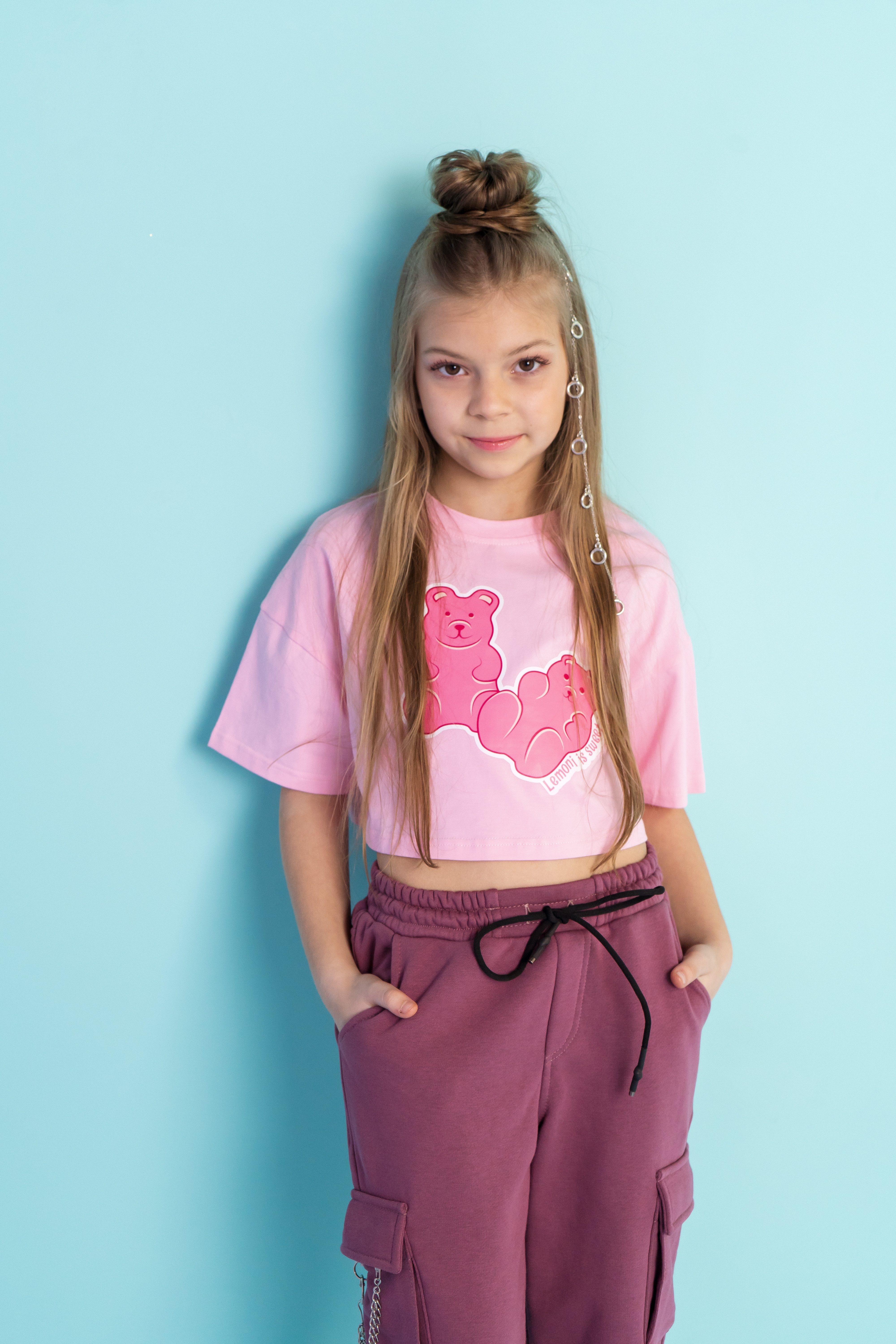 LEMONI T-Shirt Top Gummibärchen für Mädchen