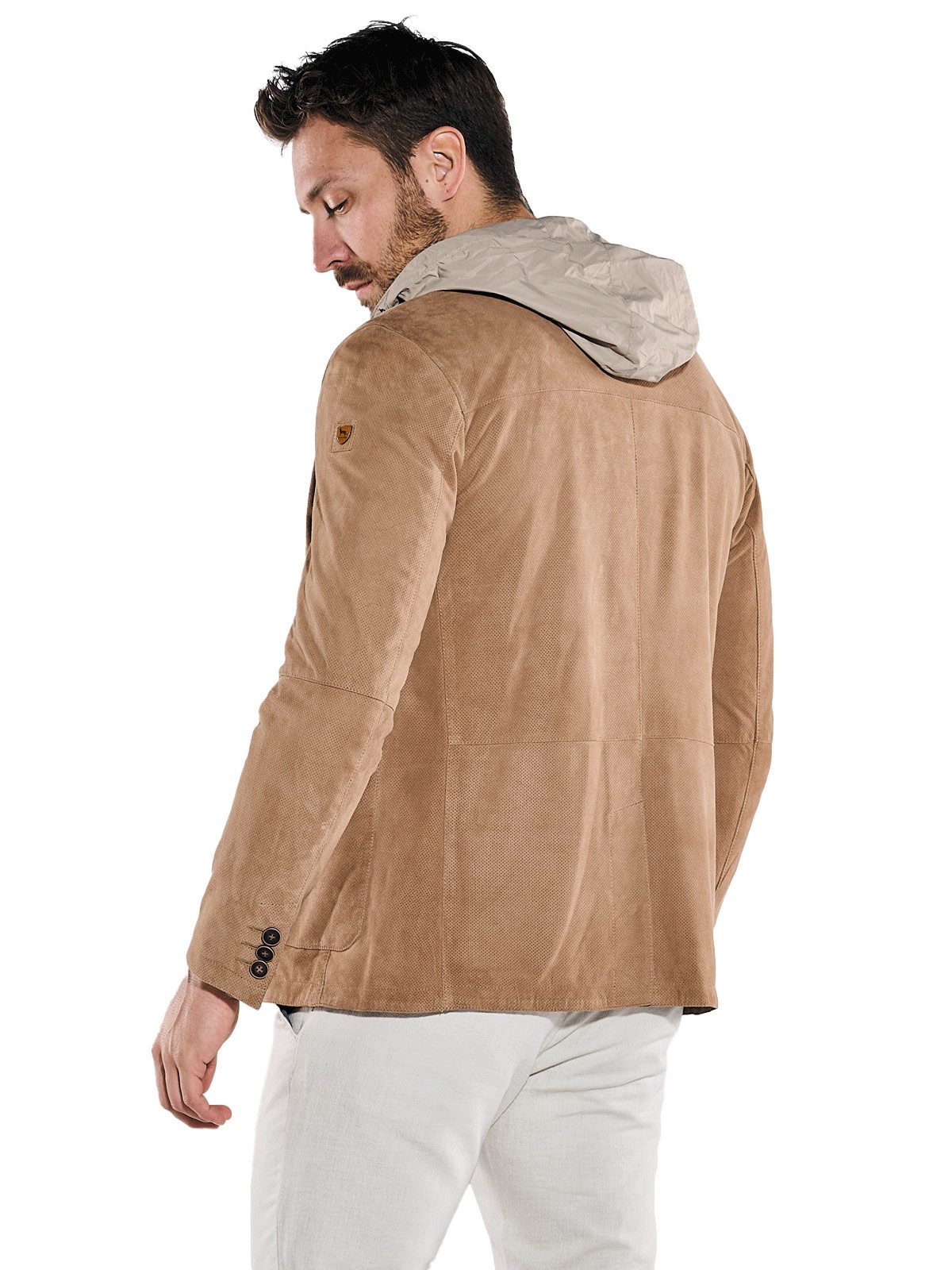 emilio adani Lederjacke Lederjacke mit Inlet günstig online kaufen