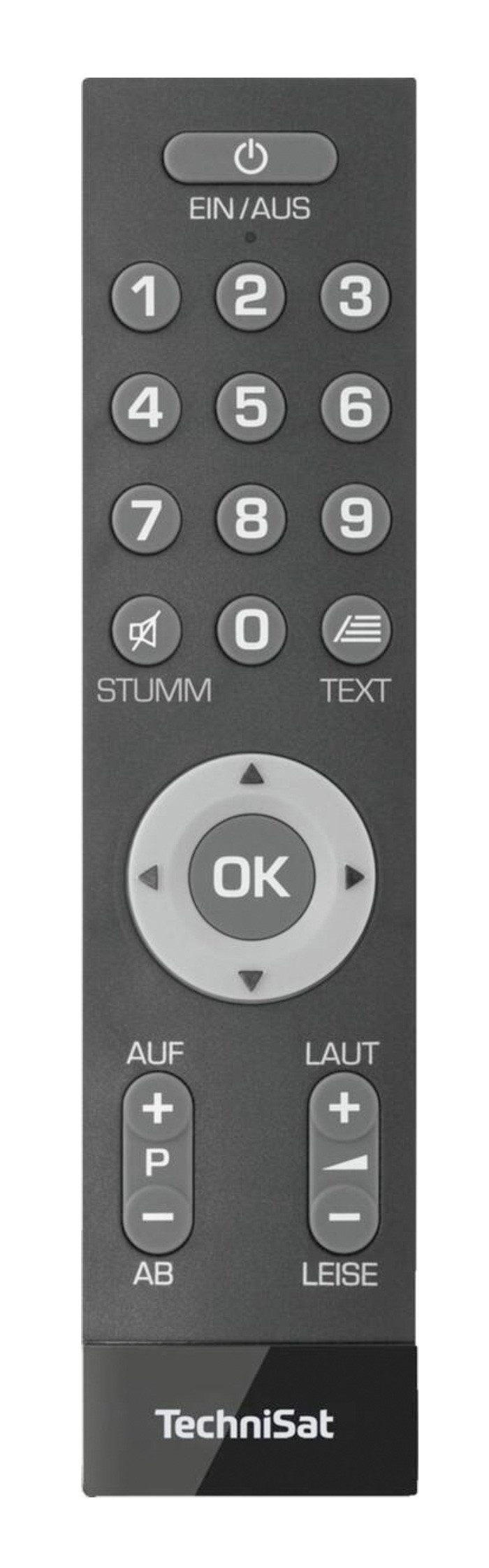 TechniSat Technisat IsiZapper Universal Fernbedienungen Schwarz Fernbedienung