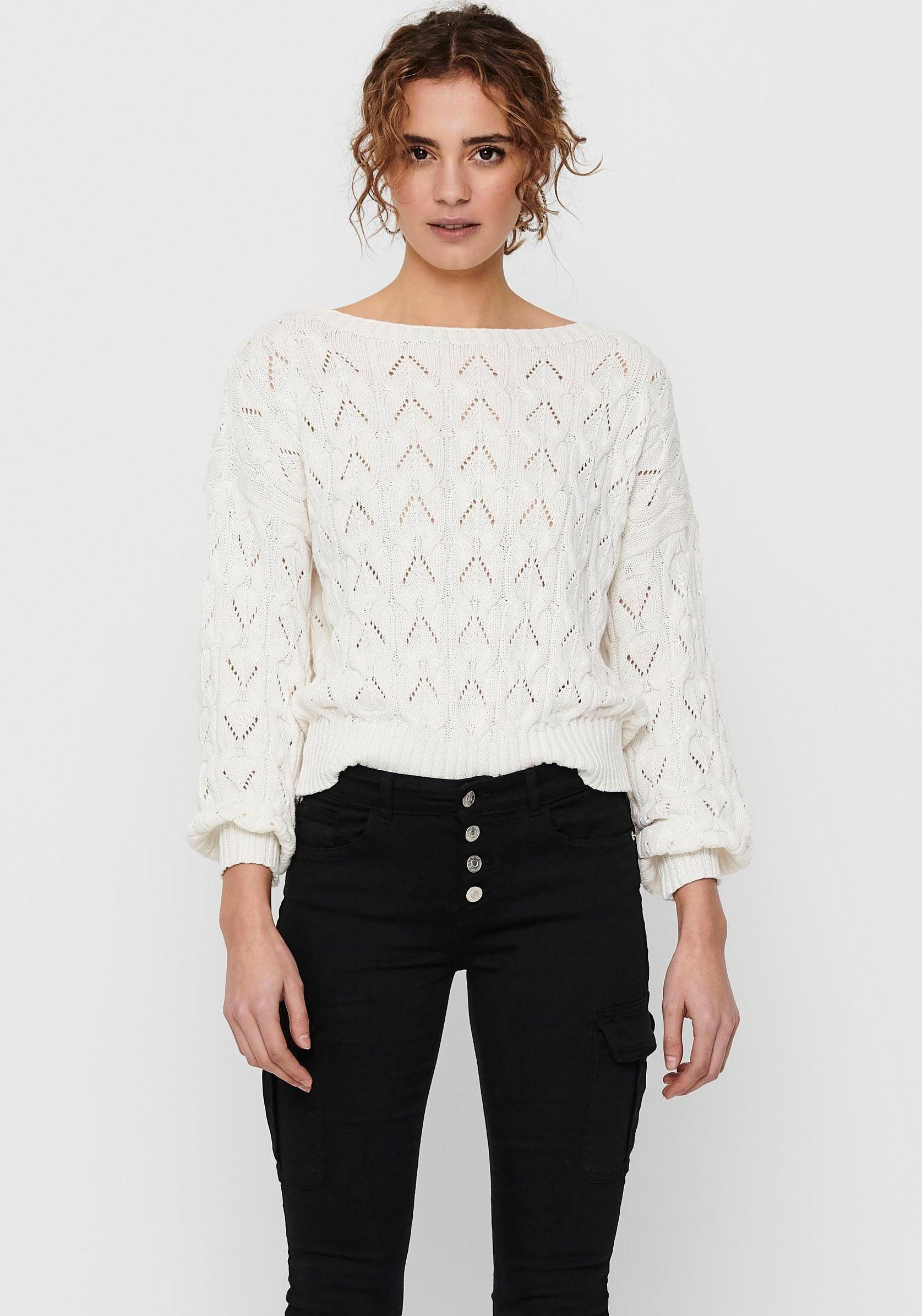 Strickpullover ONLBRYNN LIFE STRUCTURE L/S PUL KNT