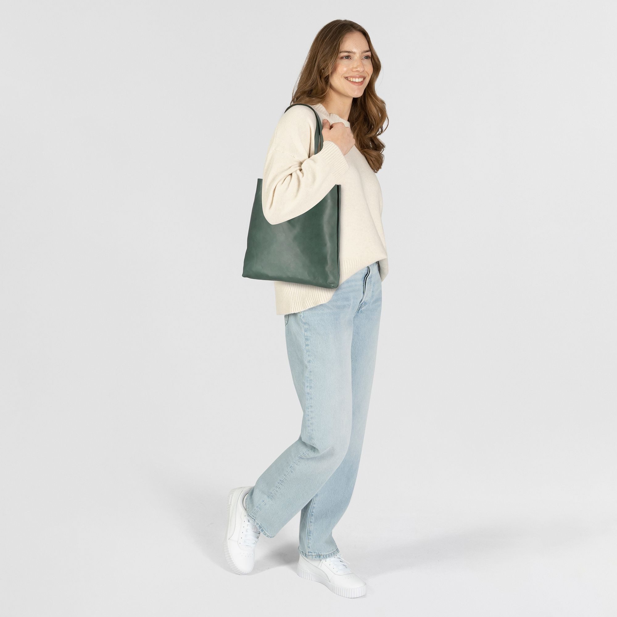 Harold's Schultertasche Caugio, Leder