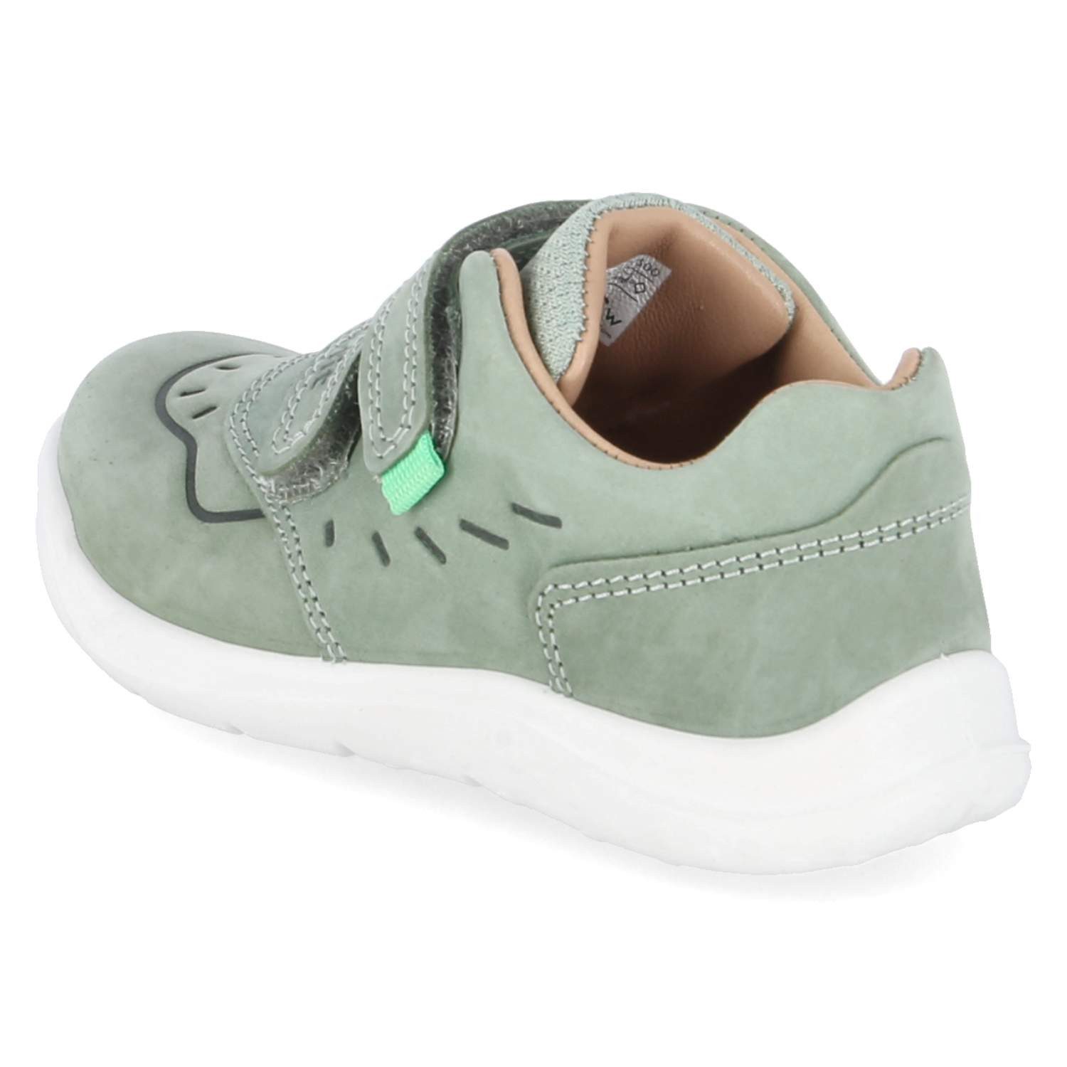Superfit Superfit 1-000742-7500 Unisex Leder & Textil green Lauflernschuh