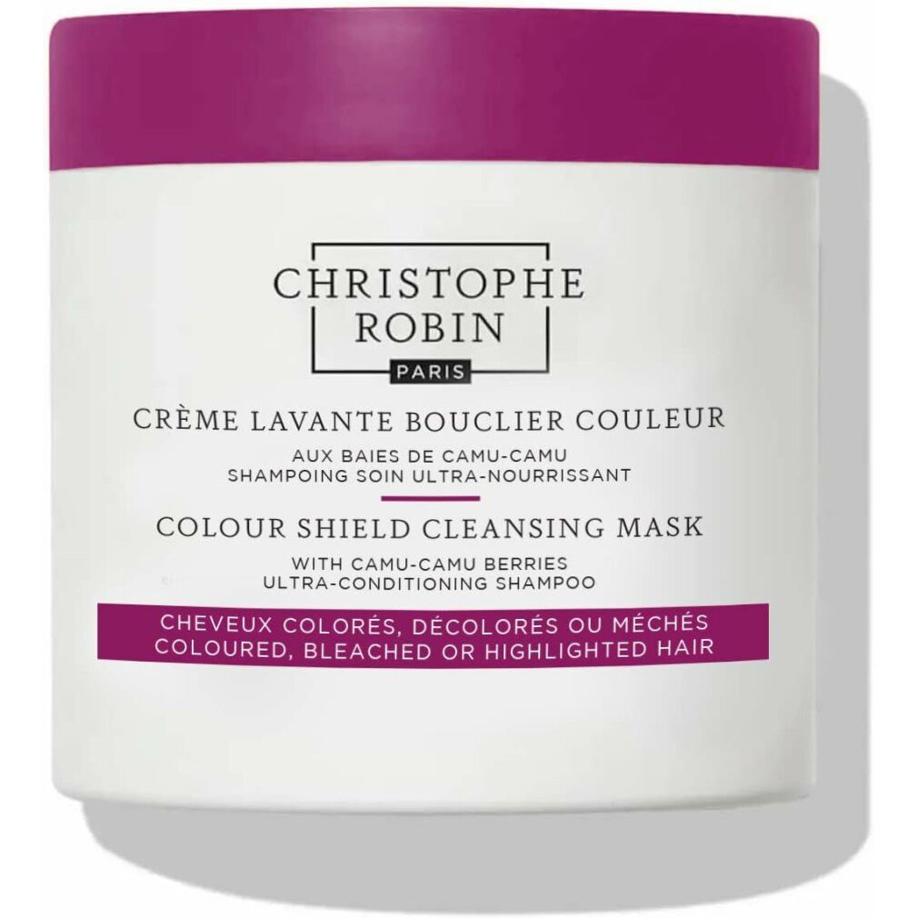 Christophe Robin Leave-in Pflege Haarmaske Colour Shield Cleansing Mask (250ml)