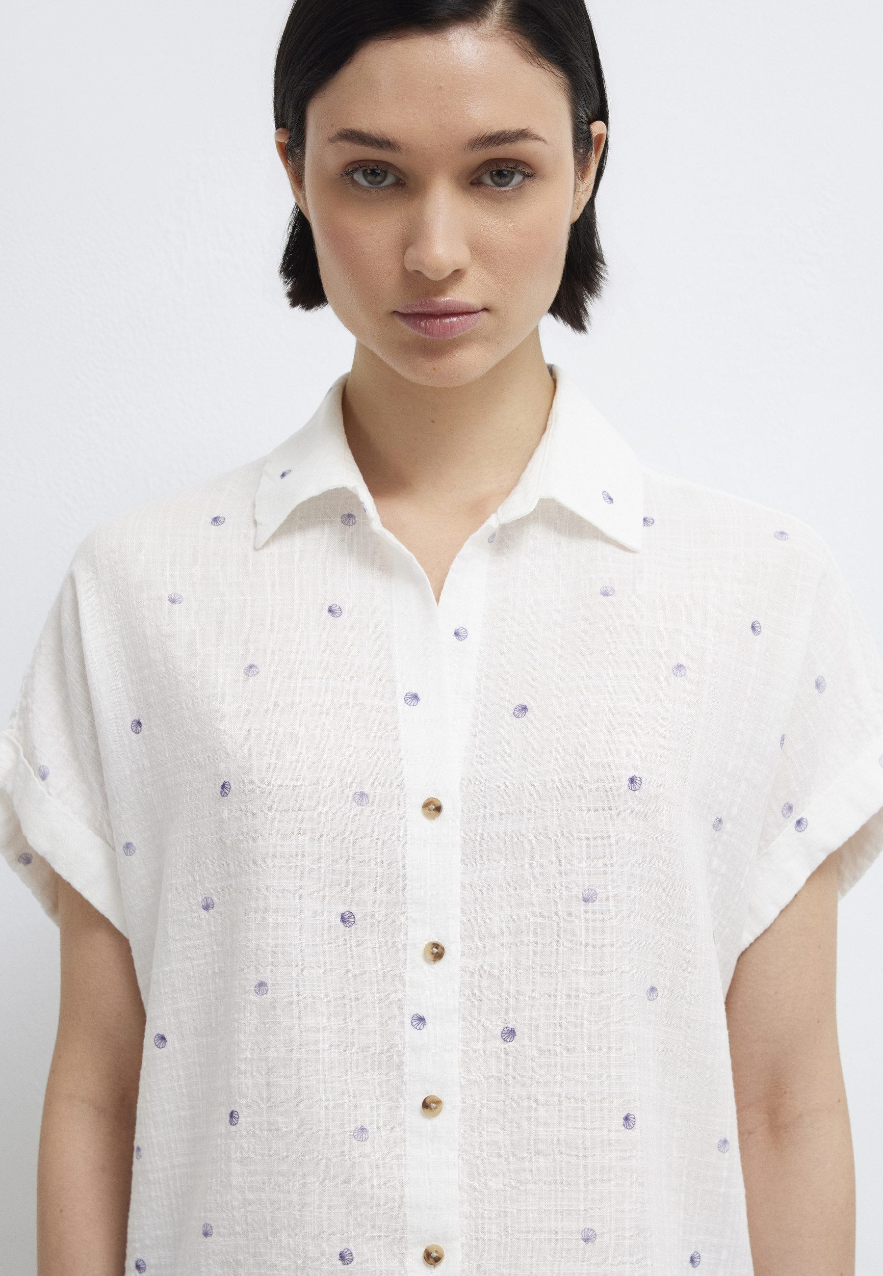 Mavi Kurzarmbluse SHORT SLEEVE WOVEN SHIRT Bluse kurzarm – Bild 5 von 5