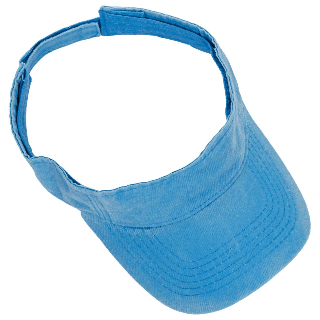 mit Visor (1-St) Schirm blau Sonnenvisor Lipodo