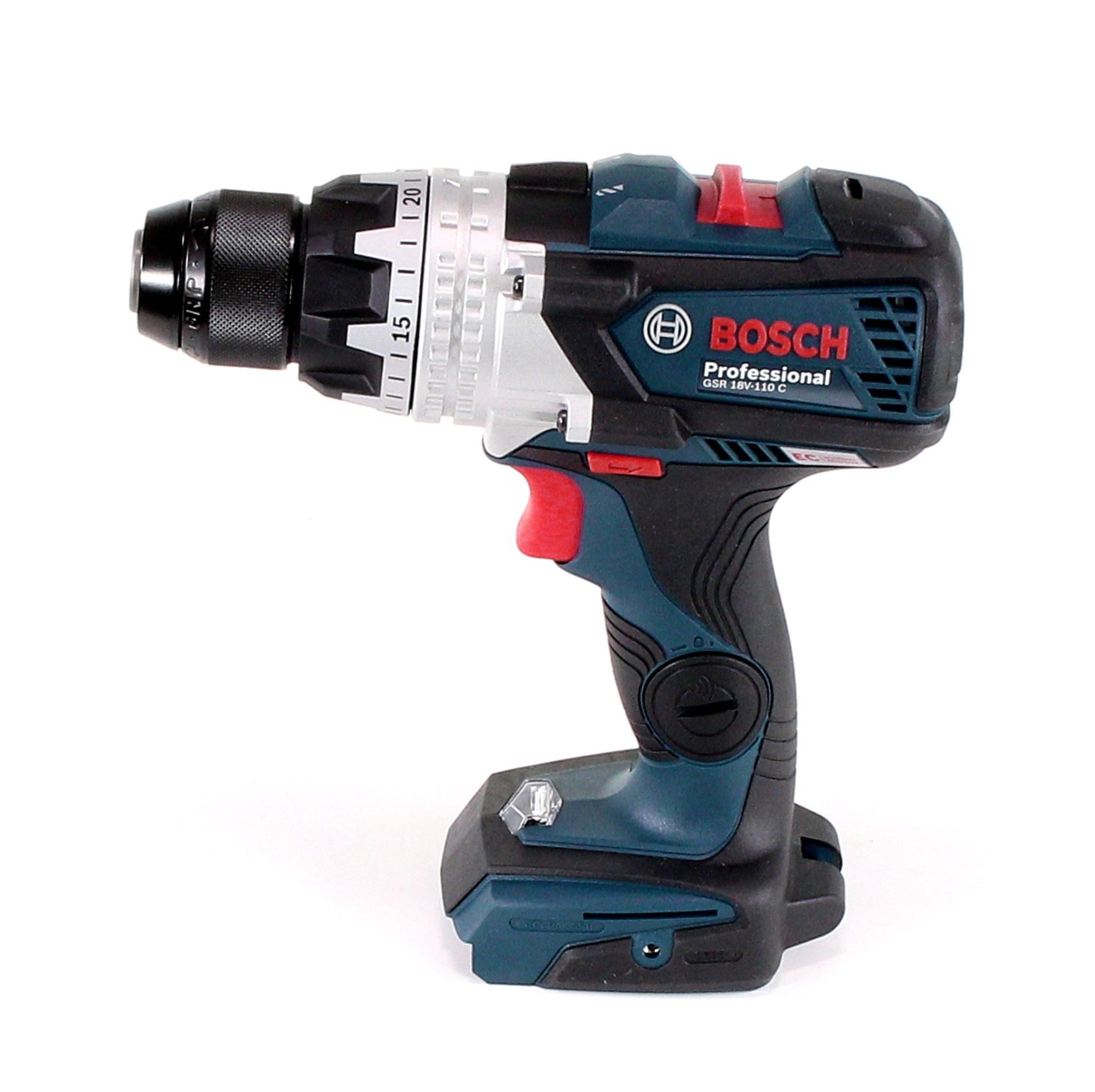 Bosch Professional Akku-Schrauber GSR 18V-110 C Akku Bohrschrauber 18V 110Nm Brushless + 1x ProCore