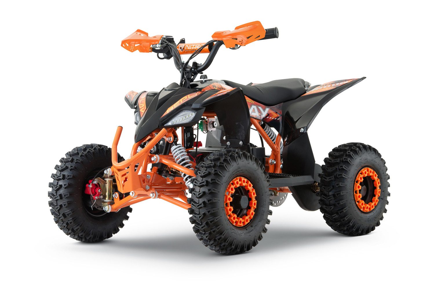 Smarty Elektro-Kinderquad 1200W 48V Eco mini Kinder Quad Replay Snowy Tire XL Sport 6"