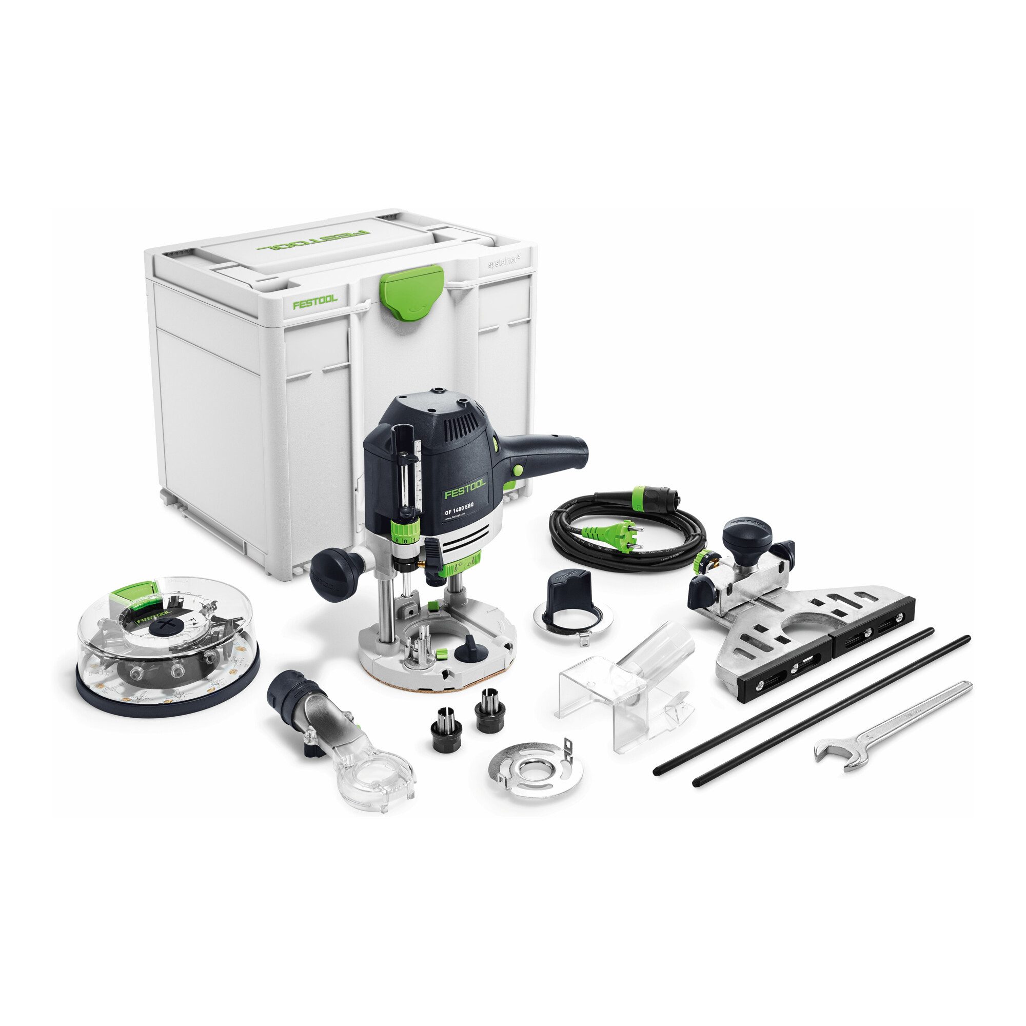 FESTOOL Oberfräse Festool Oberfräse OF 1400 EBQ-Plus + Box-OF-S