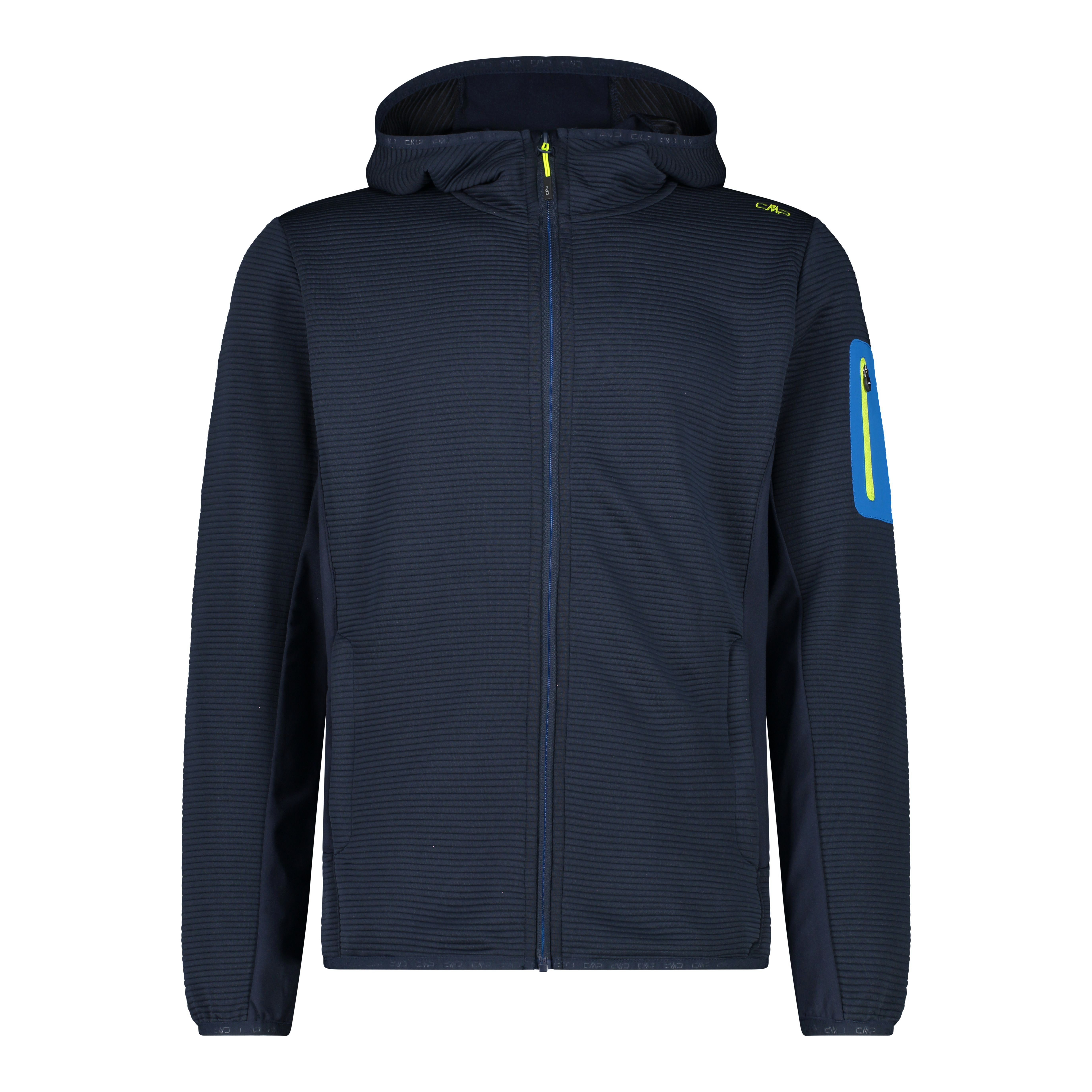 Fleecejacke CMP Herren Jacke MAN JACKET FIX HOOD 34E7577