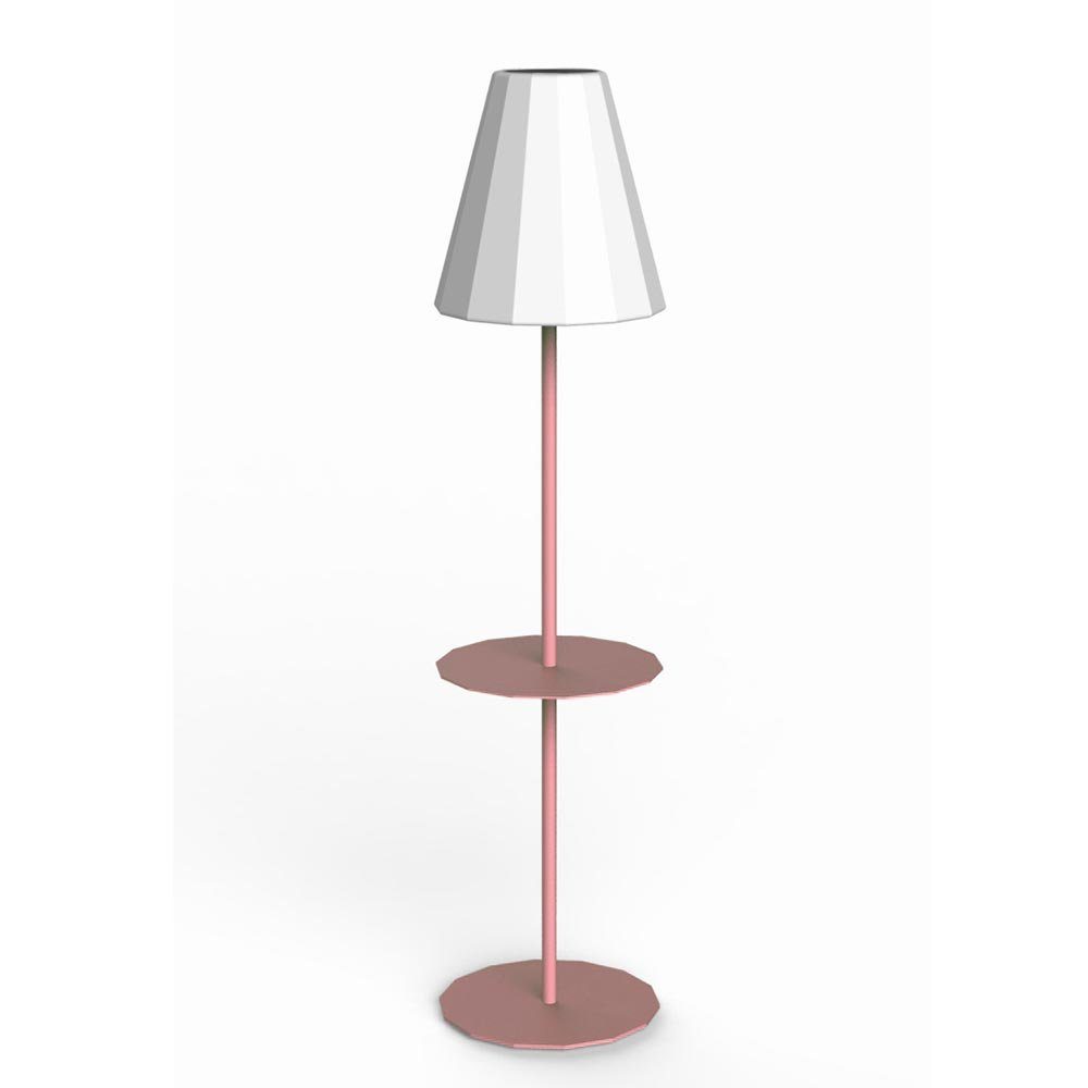 Licht-Trend LED Außen-Stehlampe LED Solar-Stehleuchte Helga mit Fernbedienung Rosa, RGB & Warmweiß - Kaltweiß | Standleuchten