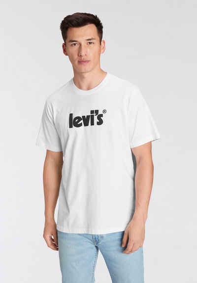 Levi's® T-Shirt LE SS RELAXED FIT TEE mit Logodruck