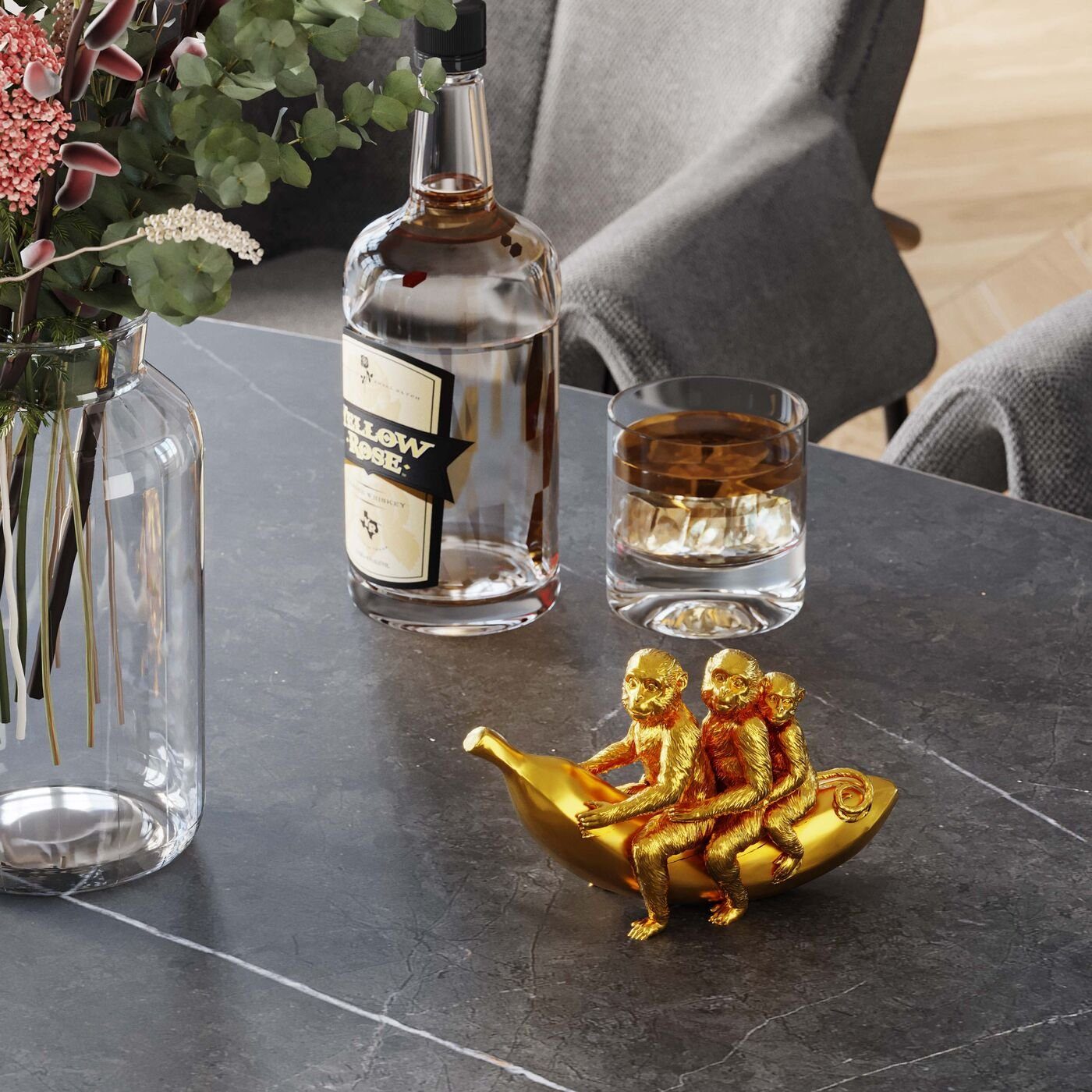 Kare Design Dekofigur Banana Ride günstig online kaufen