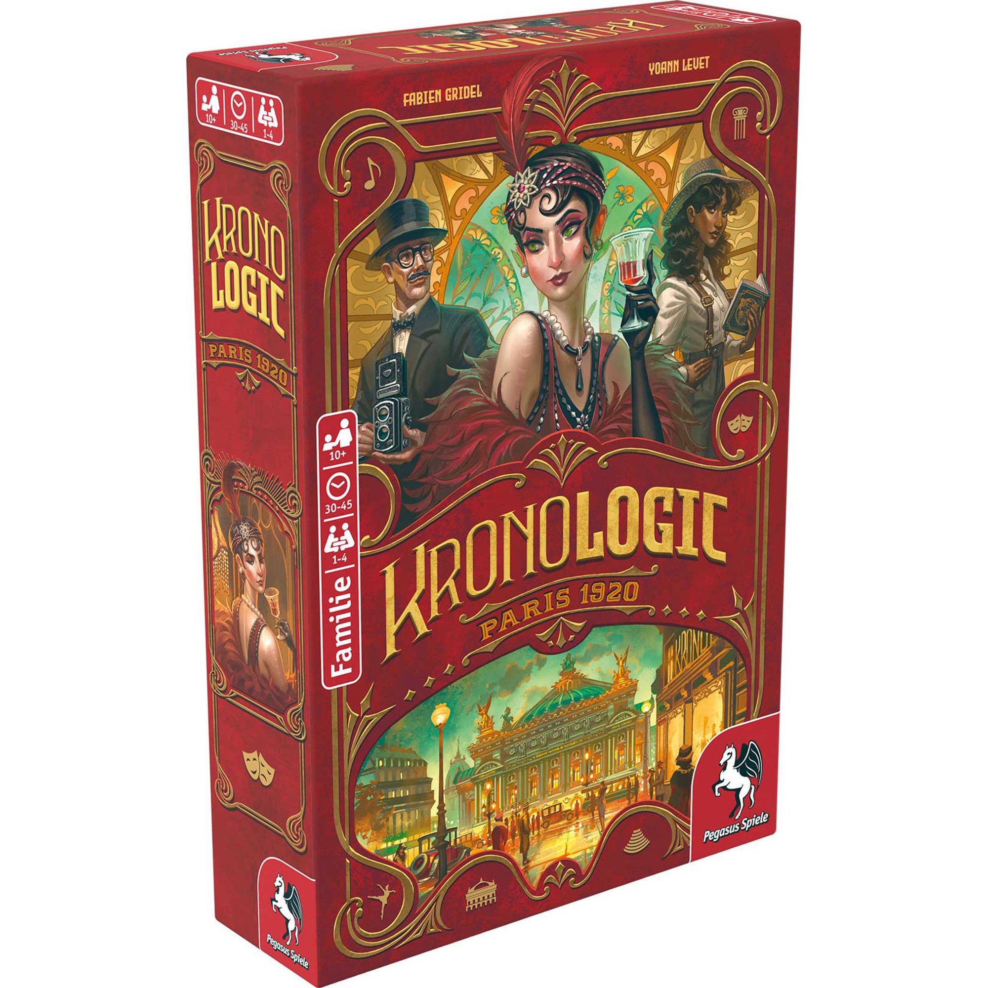 Pegasus Spiel Pegasus Kronologic - Paris 1920, Brettspiel