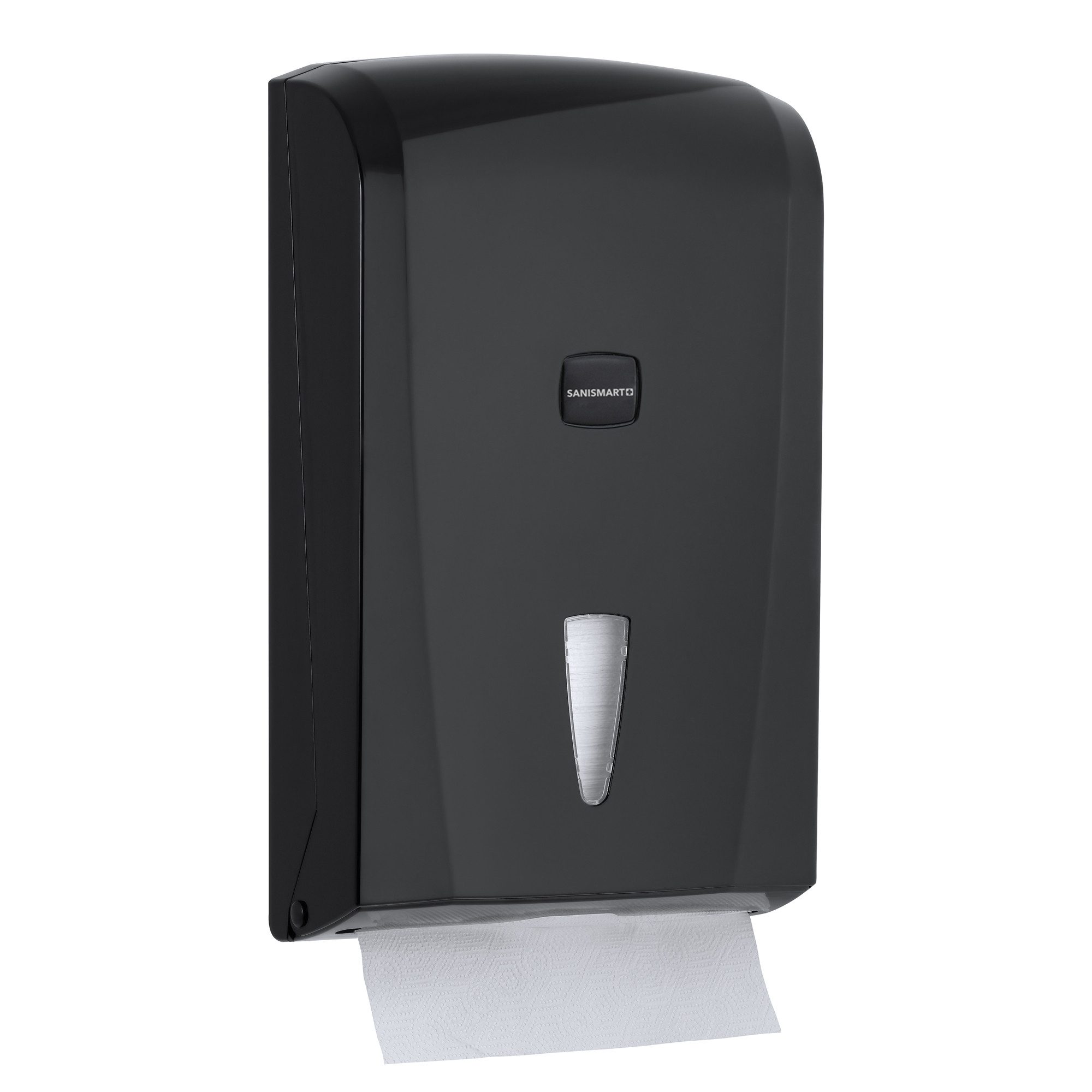 SANISMART Papiertuchspender SANISMART Handtuchspender IBERIS für 400 Blatt Z-Falz max. 24 cm