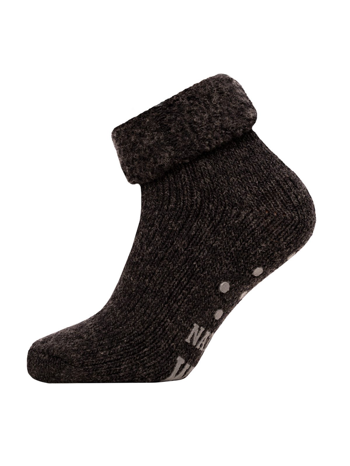 Socken 80% ABS Wollsocken Inu Extra Warm Mit Frottee Winter
