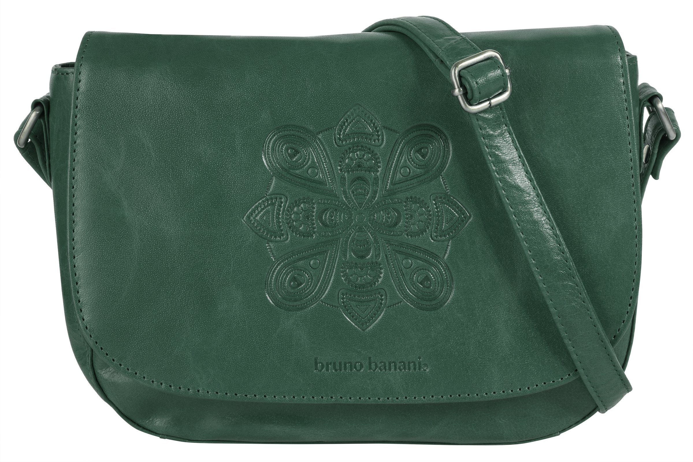 Bruno Banani Umhängetasche Mandala, echt Leder