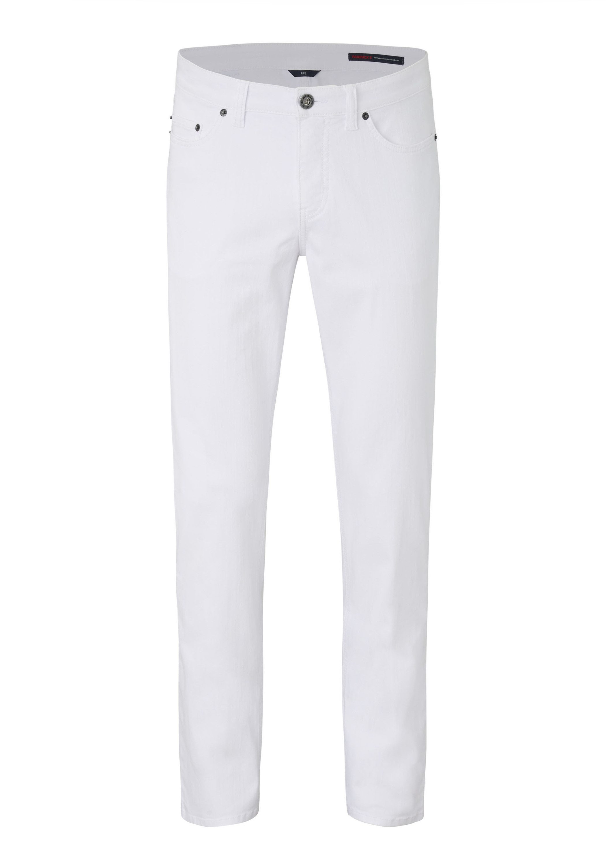 Paddock's Slim-fit-Jeans PIPE Weiße Jeans mit günstig online kaufen
