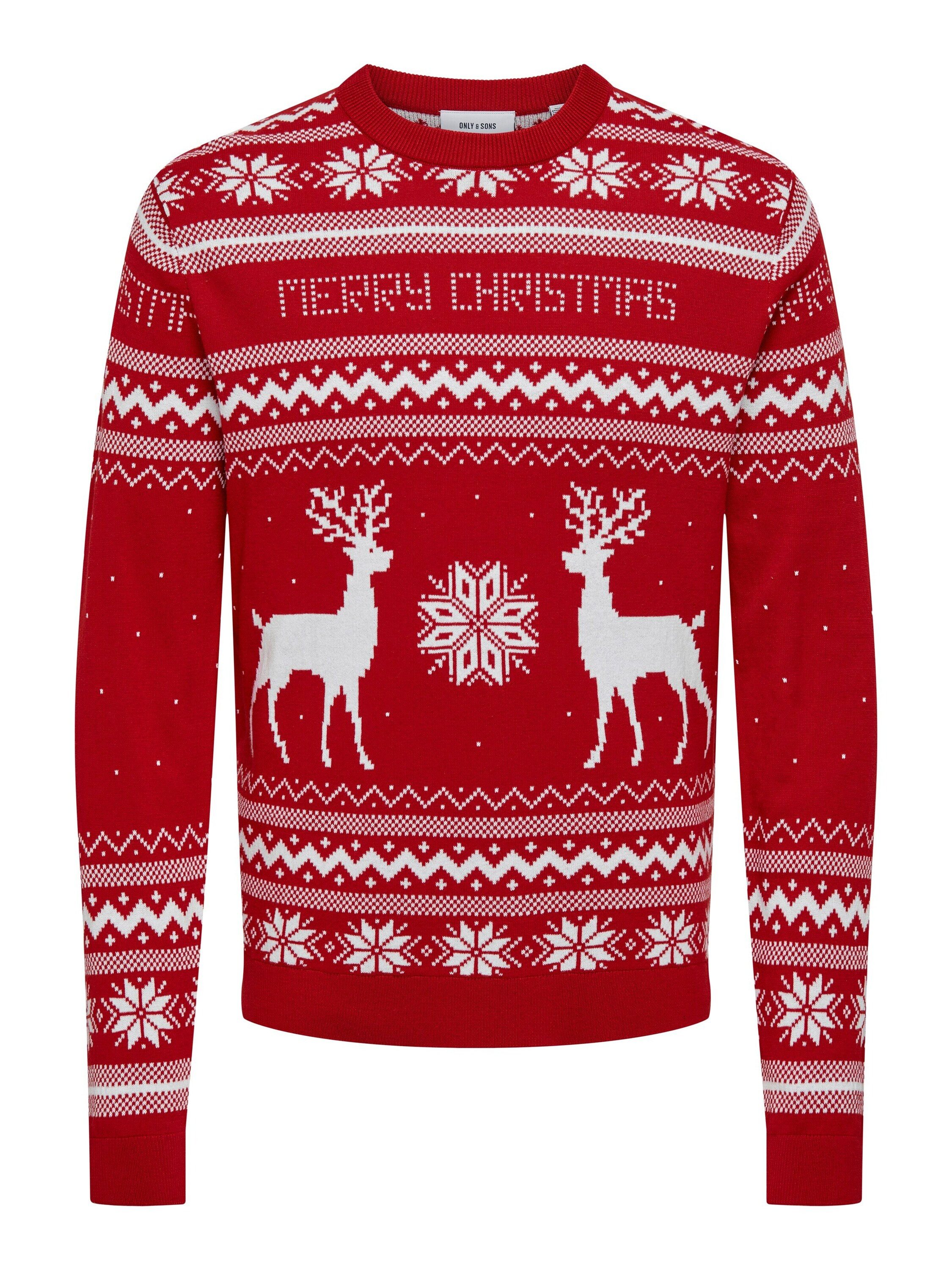 ONLY & SONS Rollkragenpullover ONSXmas (1-tlg) günstig online kaufen
