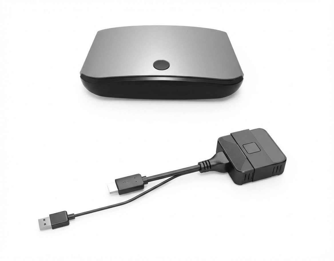 JVmoebel WLAN-Adapter Kabelloser Sender für Audio & Video - Schwarz, schnell & zuverlässig, Made in Europe