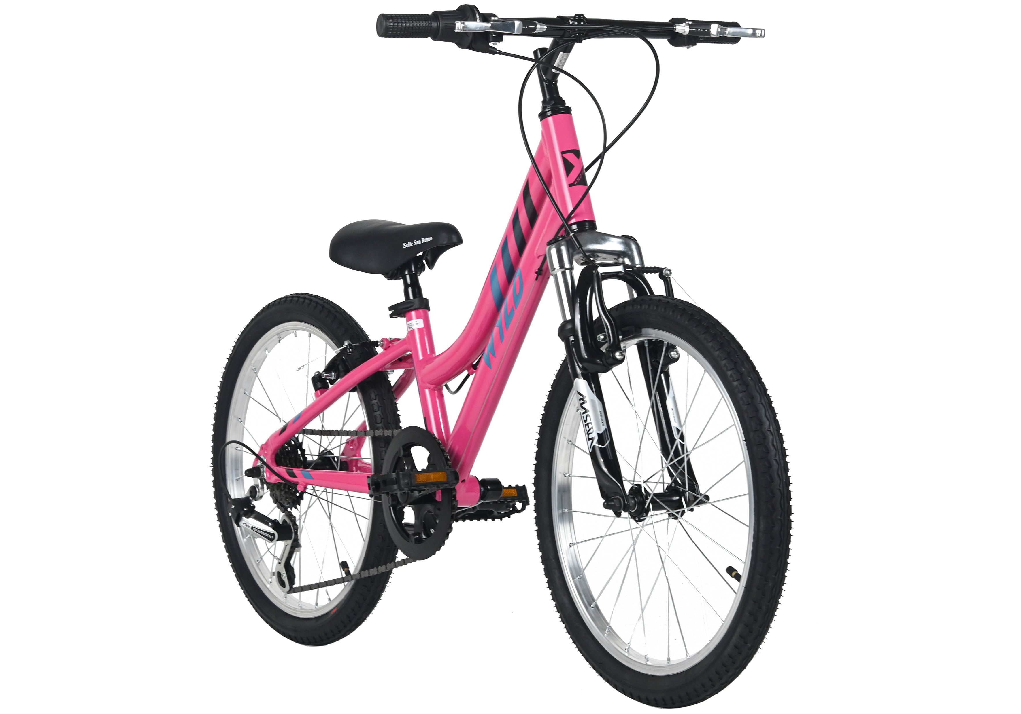 WYLD Kinderfahrrad Mistral Pink 6 Gänge RH 27 cm - Ab 6 Jahre, 6 Gang, Kettenschaltung