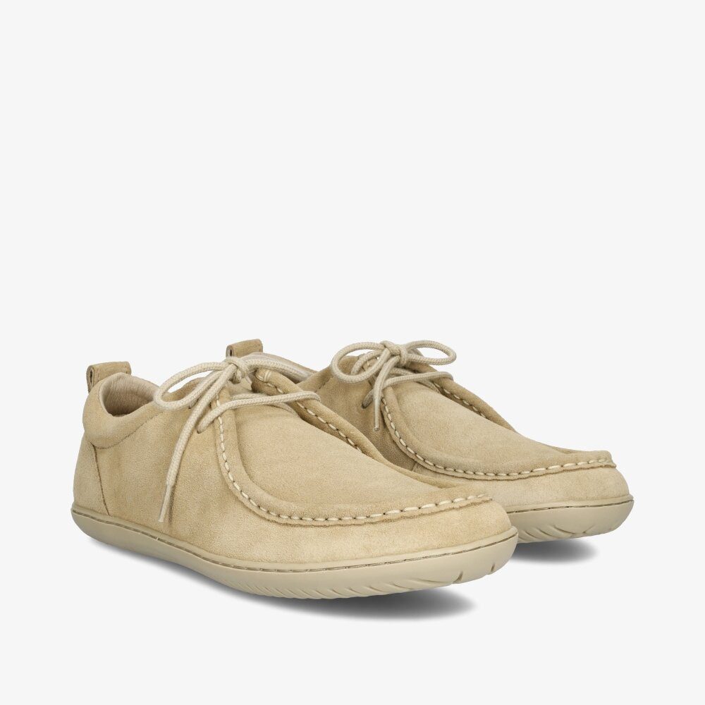 GROUNDIES Groundies - Cricket Women - Beige Schnürschuh