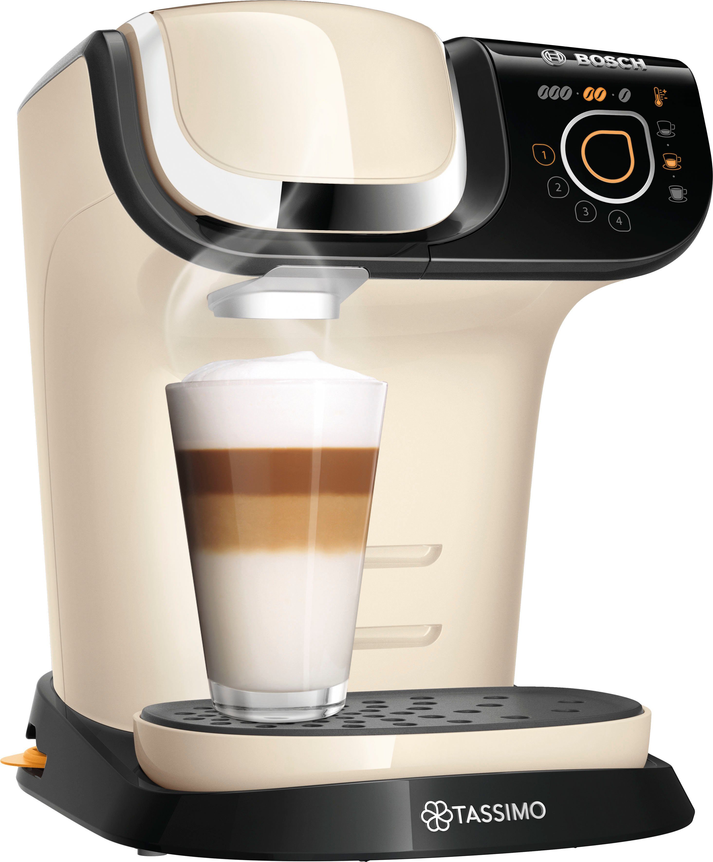 TASSIMO Kapselmaschine My Way 2 TAS6507, mit Wasserfilter BRITA MAXTRA, Personalisierung, über 70 Getränke