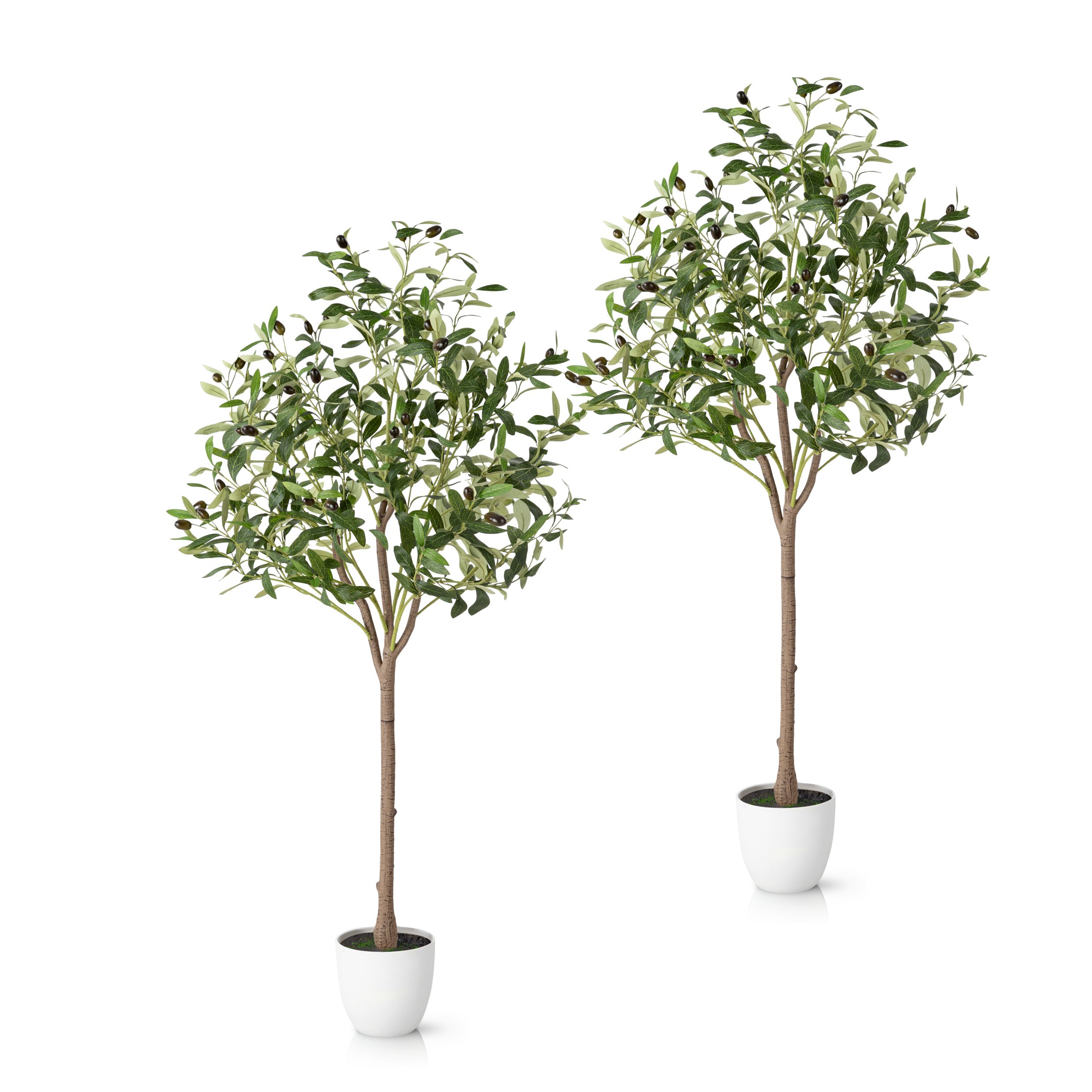 Kunstbaum Künstlicher Olivenbaum, Kunstpflanze Olivenbaum künstlich Olive, günstig online kaufen