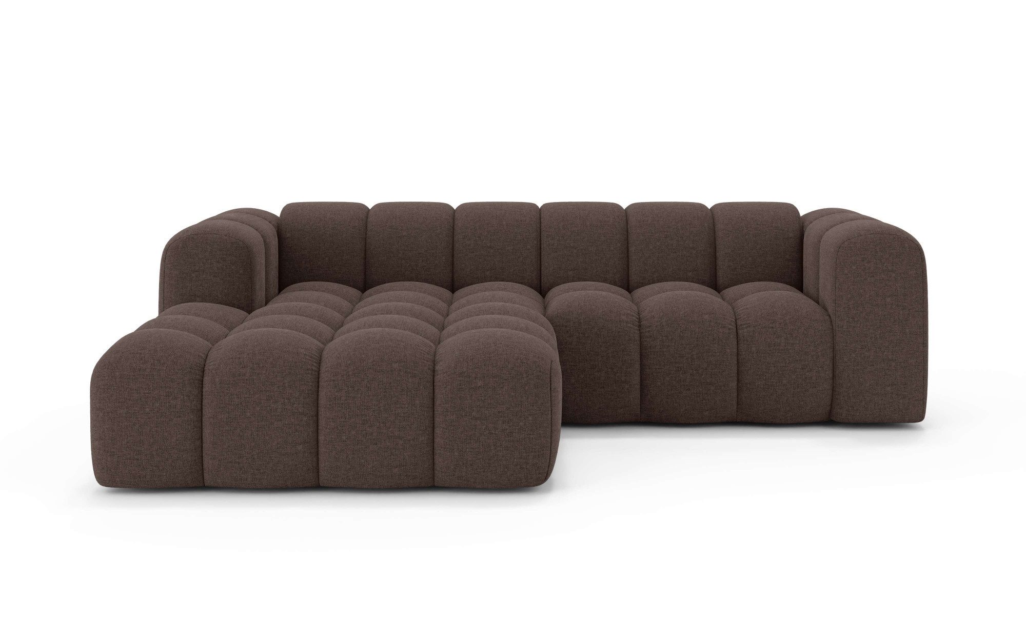 OTTO home Ecksofa KALLIE Design-Sofa mit Wellenunterfederung, Bubble-Optik, günstig online kaufen