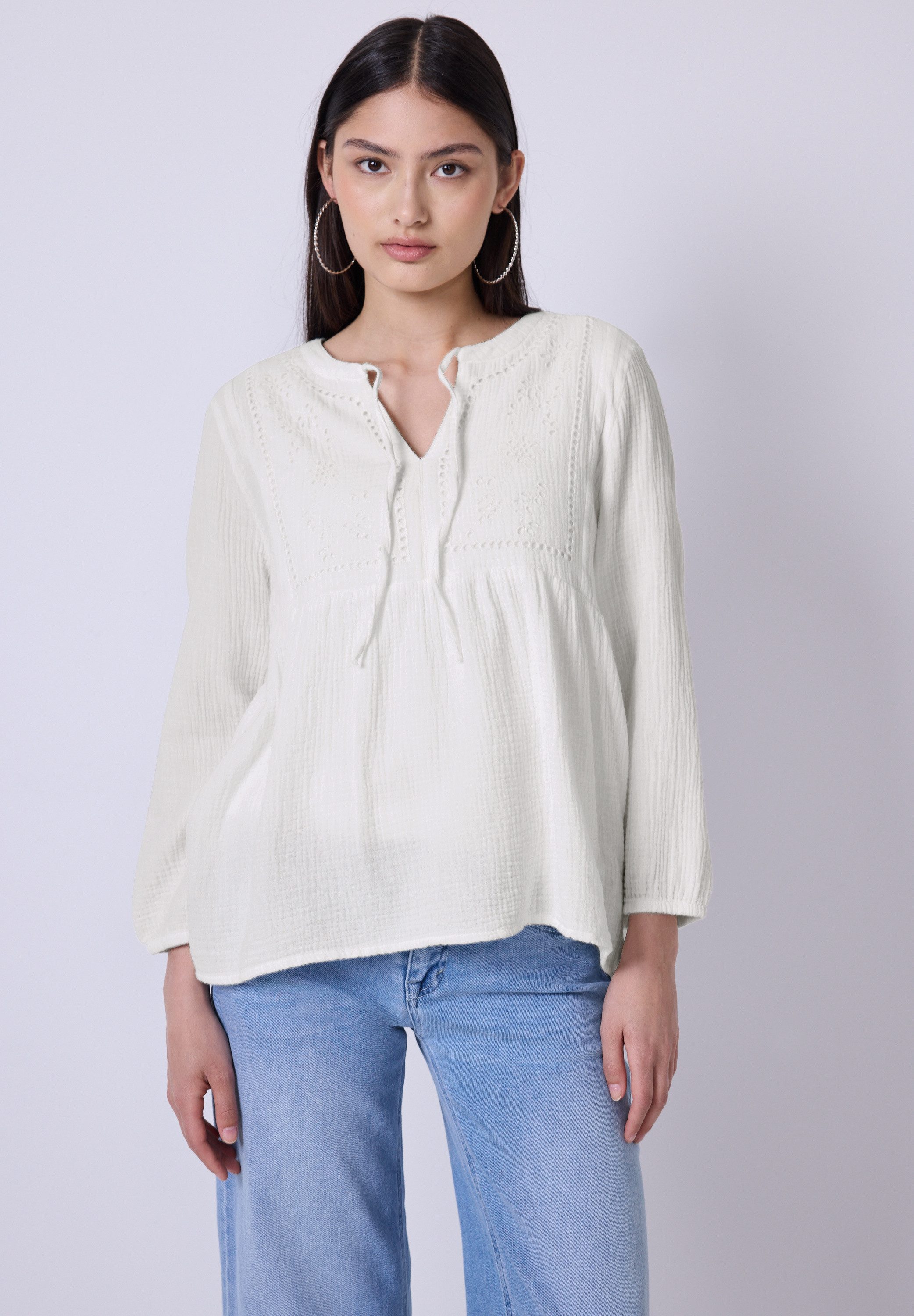 STREET ONE STUDIO Shirtbluse mit 3/4 günstig online kaufen
