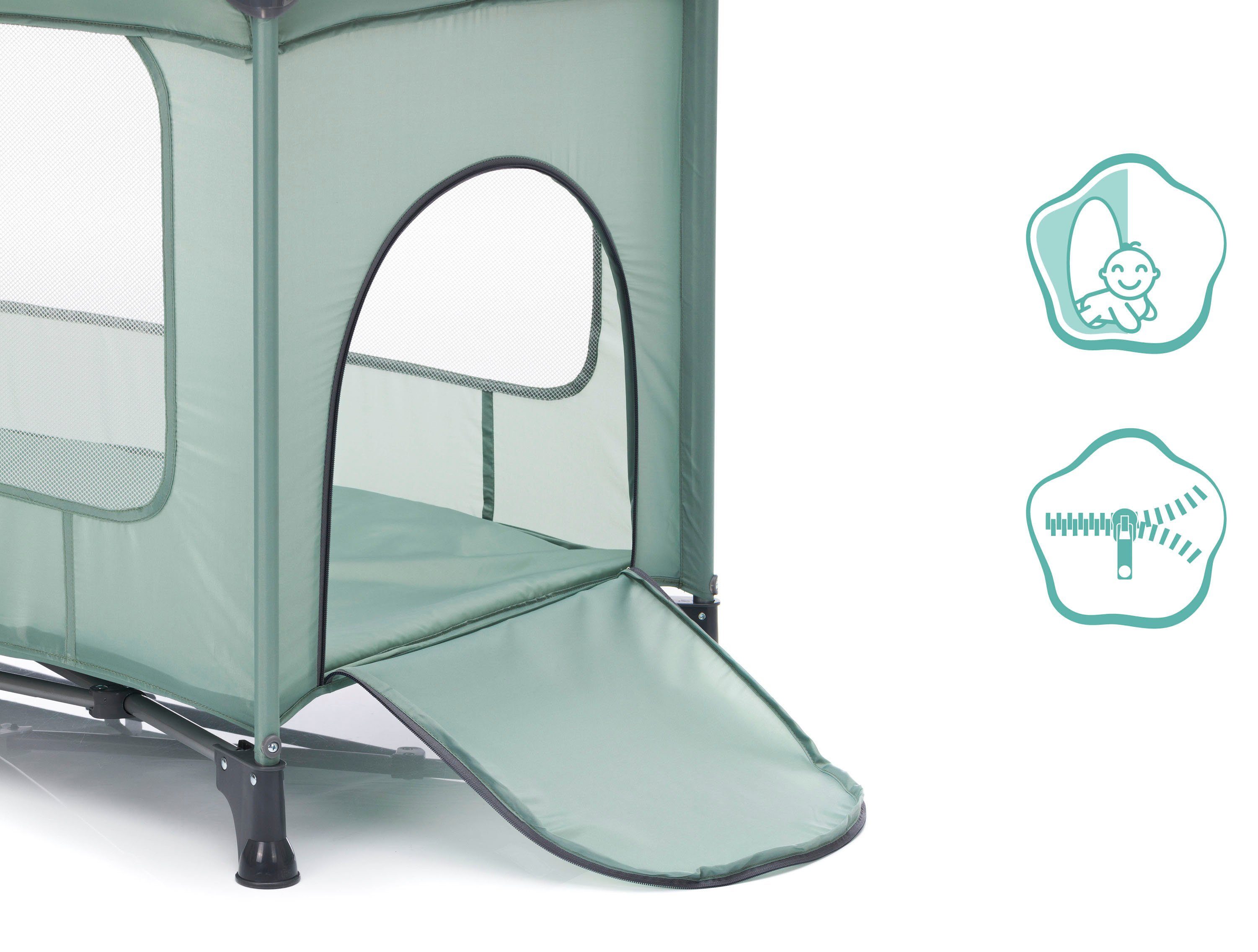 Fillikid Baby-Reisebett Nizza, inkl. Transporttasche