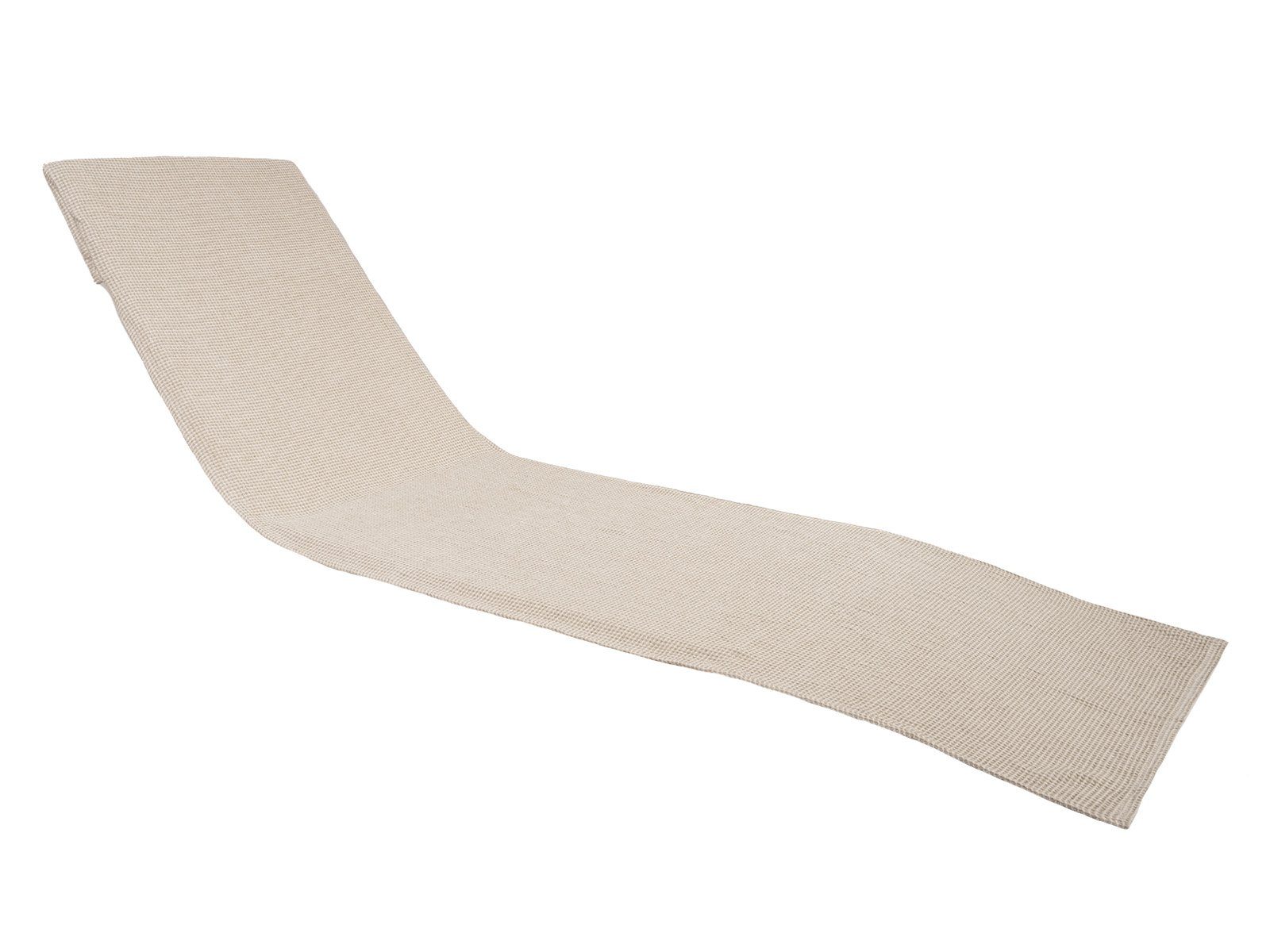 beties Liegenauflage Leinen-Waffelpique Liegen-/Stuhlauflage, (1 St), Liegenauflage (BxL) ca. 70x200 cm mit Umschlag gegen Verrutschen